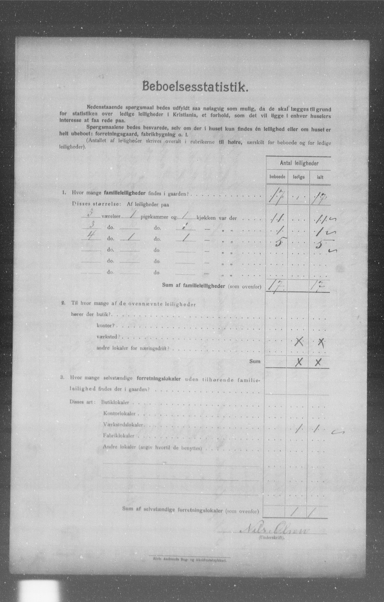 OBA, Kommunal folketelling 31.12.1904 for Kristiania kjøpstad, 1904, s. 5162