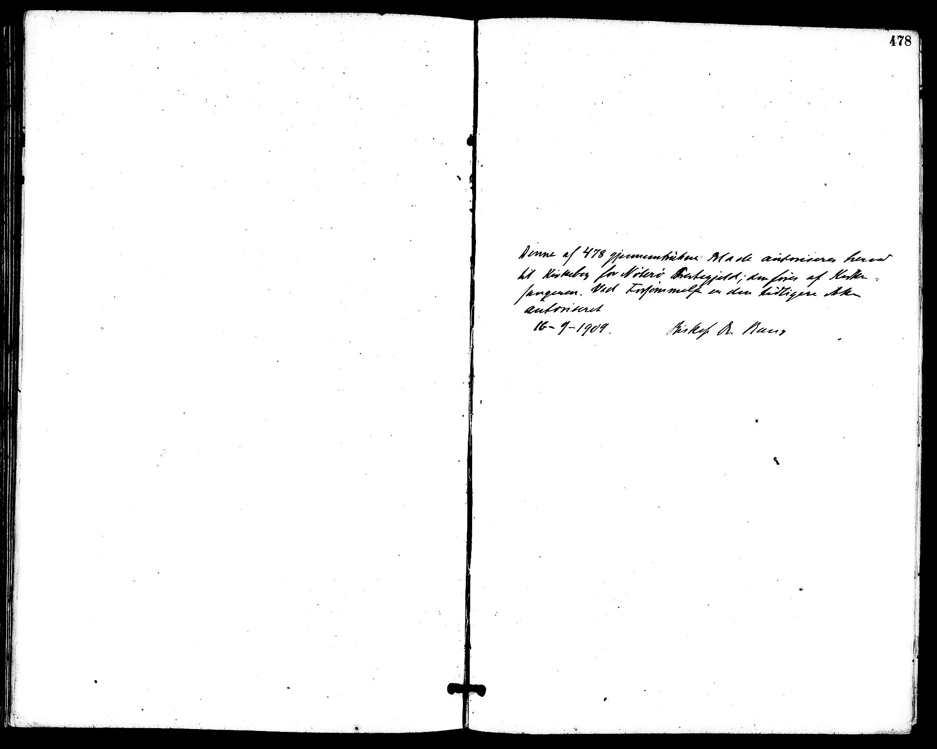 Nøtterøy kirkebøker, AV/SAKO-A-354/G/Ga/L0004: Klokkerbok nr. I 4, 1894-1909, s. 478