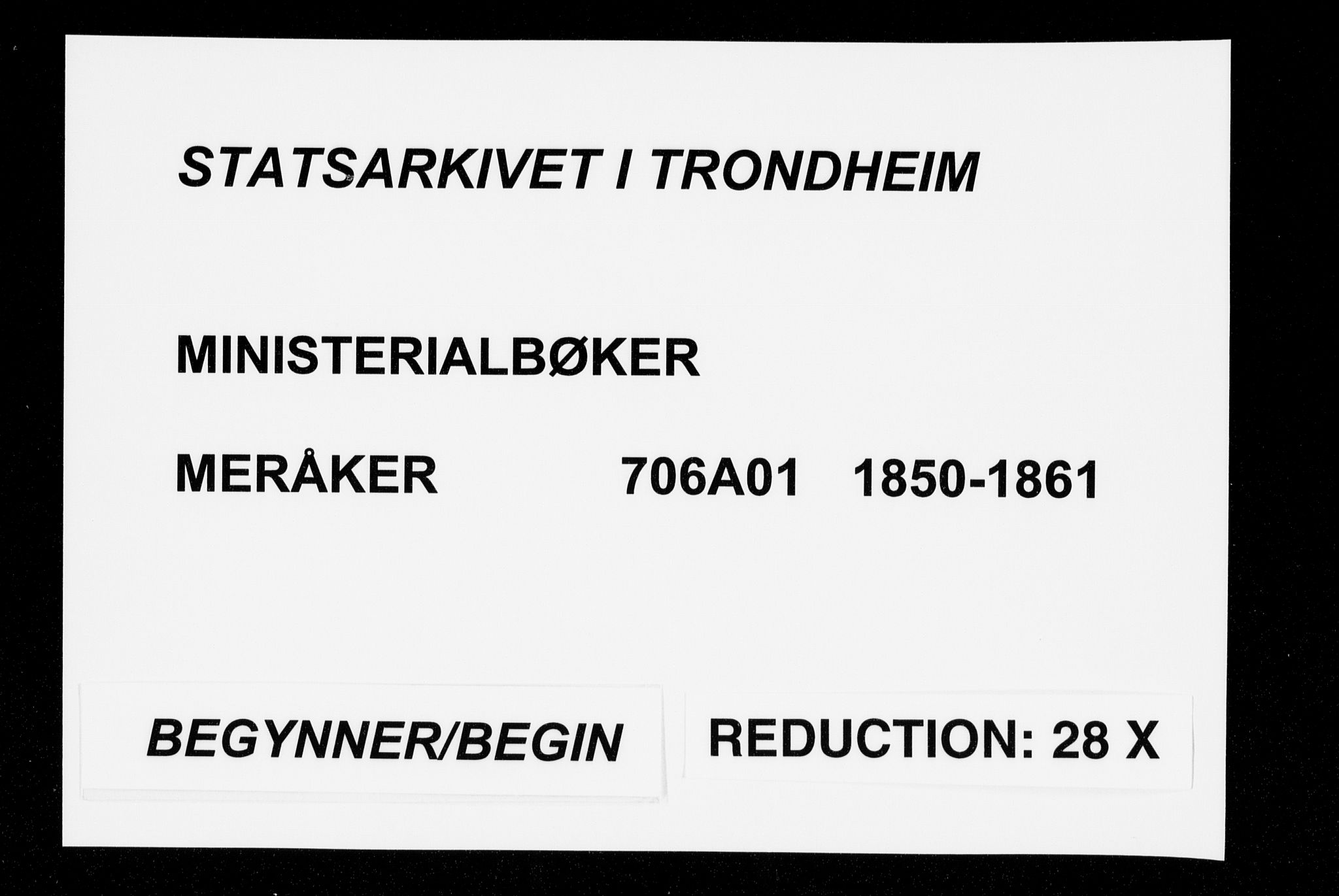 Ministerialprotokoller, klokkerbøker og fødselsregistre - Nord-Trøndelag, AV/SAT-A-1458/706/L0040: Ministerialbok nr. 706A01, 1850-1861