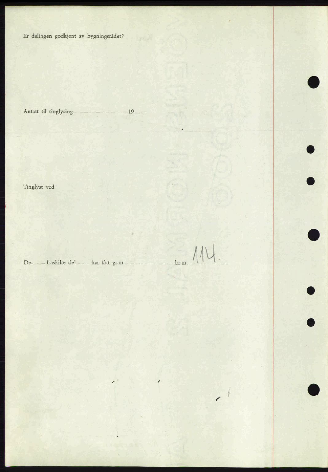 Tønsberg sorenskriveri, AV/SAKO-A-130/G/Ga/Gaa/L0013: Pantebok nr. A13, 1943-1943, Dagboknr: 2332/1943