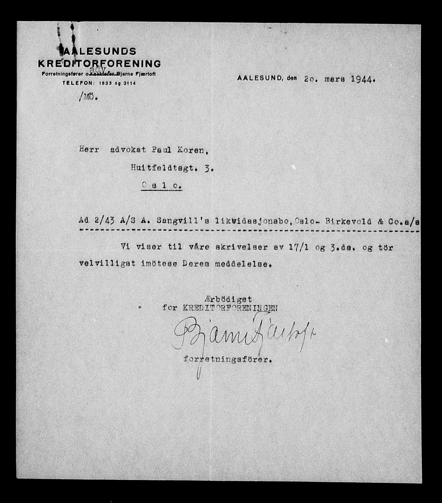 Justisdepartementet, Tilbakeføringskontoret for inndratte formuer, RA/S-1564/H/Hc/Hcc/L0977: --, 1945-1947, s. 45