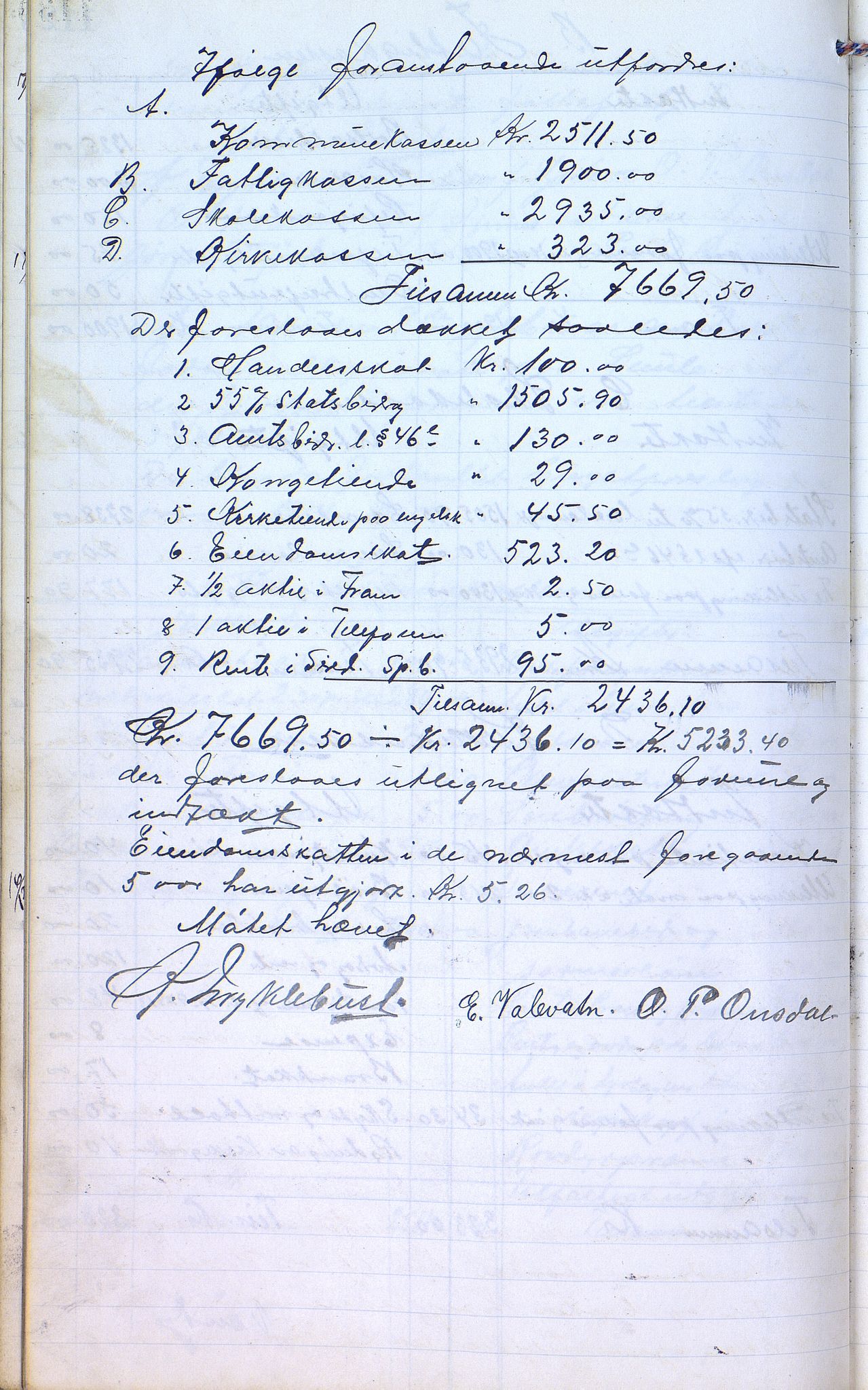 Øvre Sirdal kommune - Formannskapet/Kommunestyret, ARKSOR/1046ØS120/A/L0001: Møtebok (d), 1905-1917, s. 112b