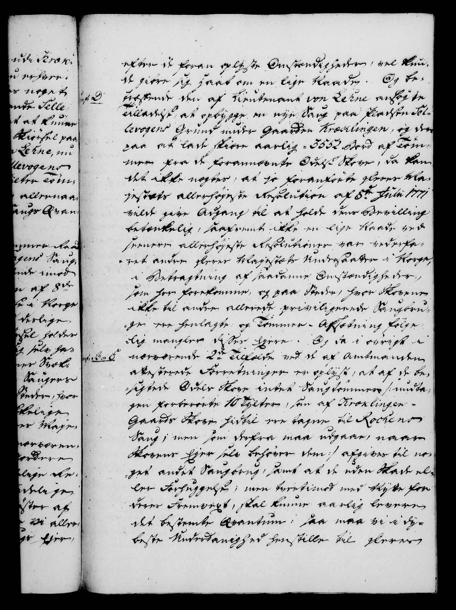Rentekammeret, Kammerkanselliet, RA/EA-3111/G/Gf/Gfa/L0066: Norsk relasjons- og resolusjonsprotokoll (merket RK 52.66), 1784, s. 404