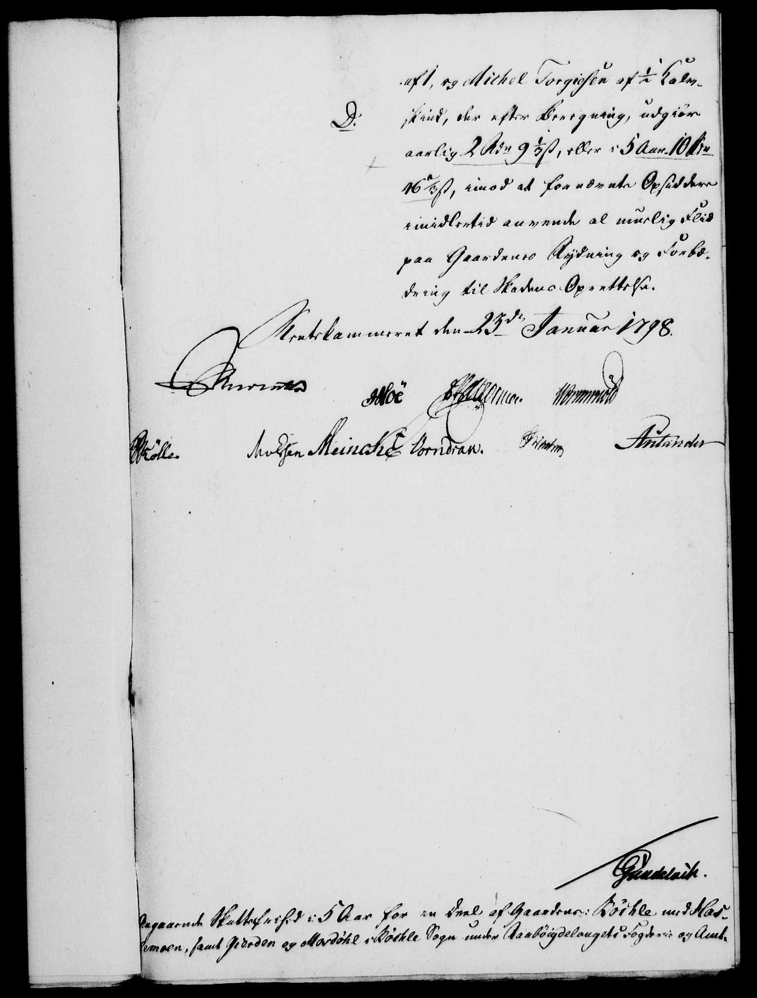 Rentekammeret, Kammerkanselliet, RA/EA-3111/G/Gf/Gfa/L0080: Norsk relasjons- og resolusjonsprotokoll (merket RK 52.80), 1798, s. 70