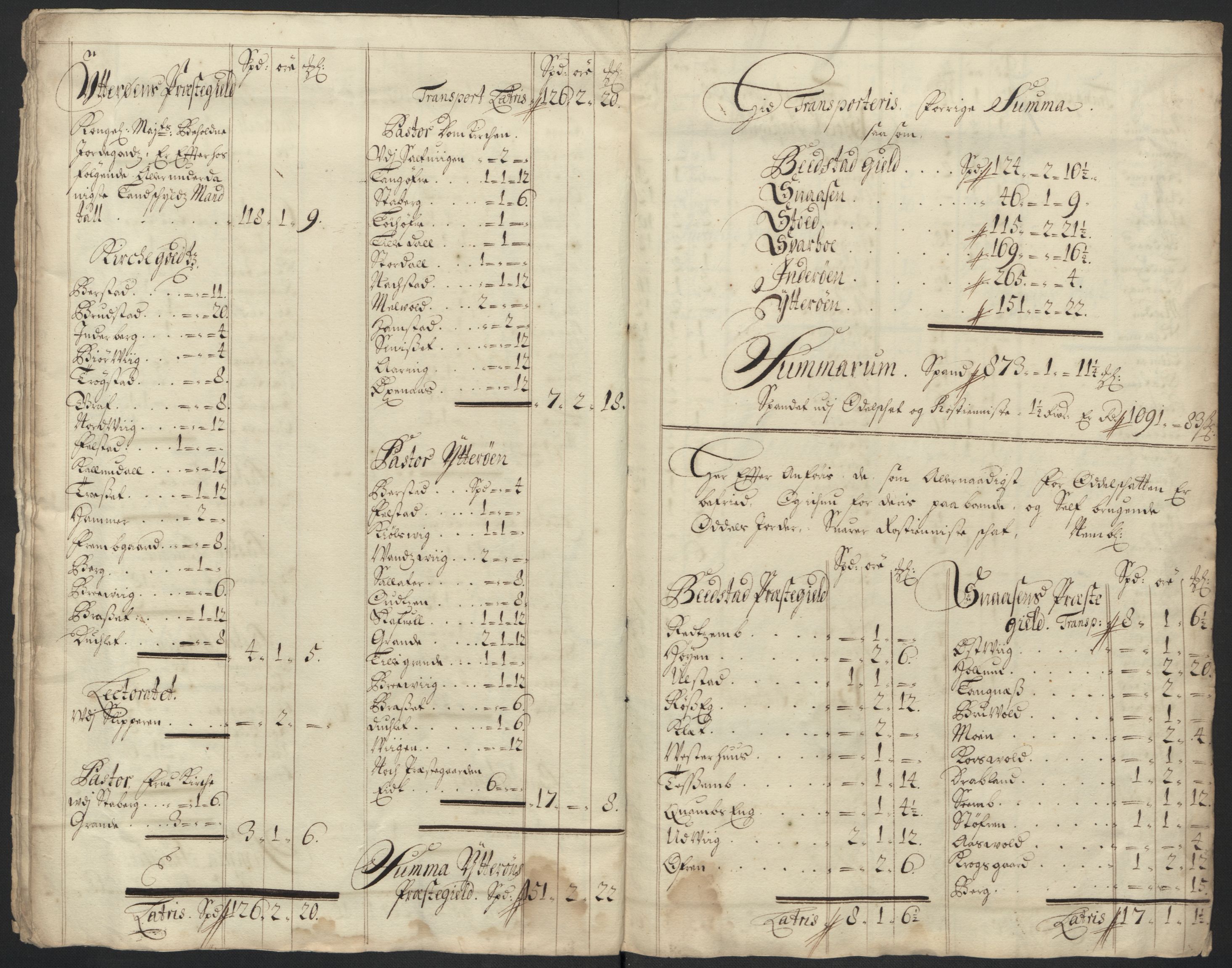 Rentekammeret inntil 1814, Reviderte regnskaper, Fogderegnskap, AV/RA-EA-4092/R63/L4310: Fogderegnskap Inderøy, 1698-1699, s. 389