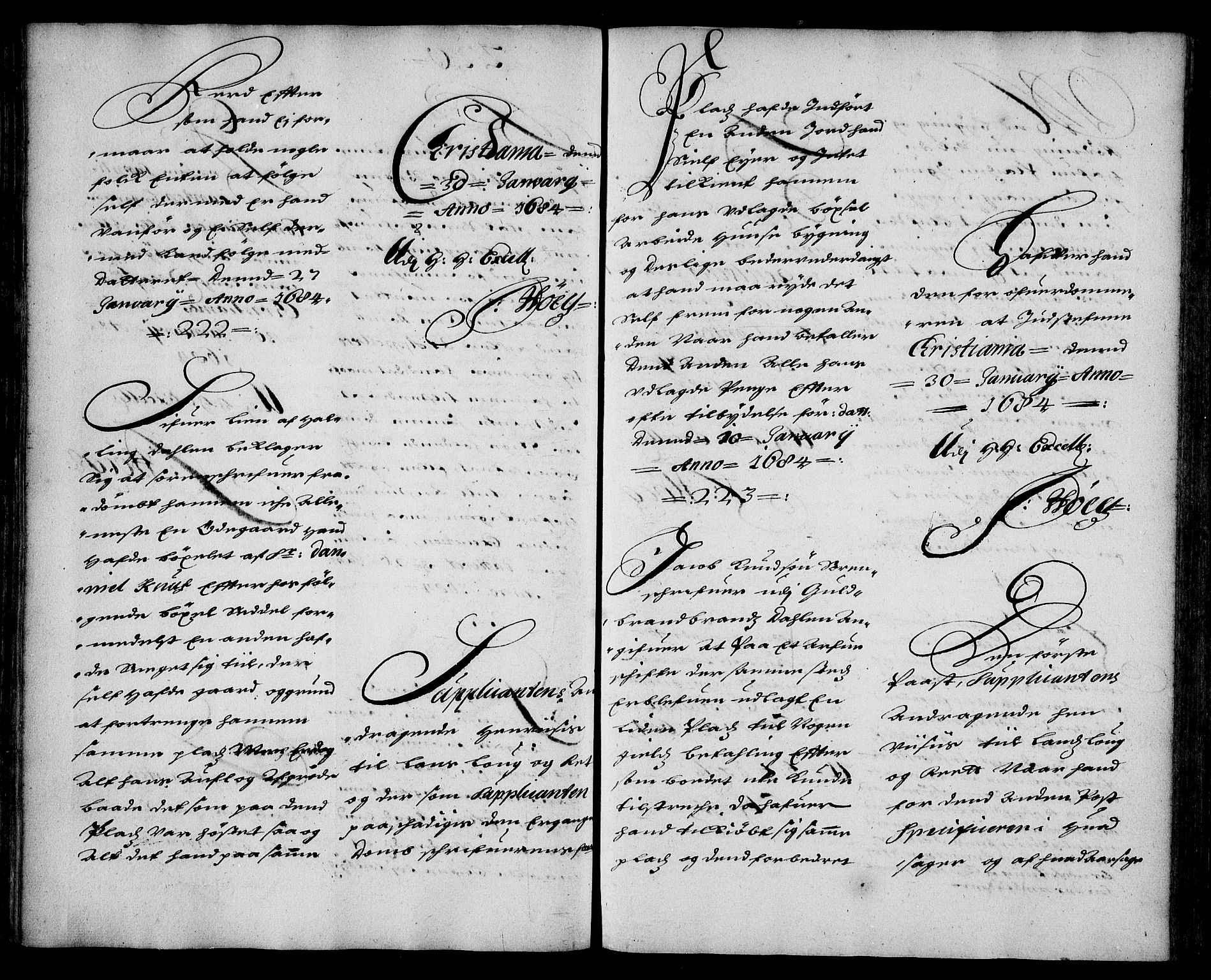 Stattholderembetet 1572-1771, RA/EA-2870/Ae/L0001: Supplikasjons- og resolusjonsprotokoll, 1683-1684