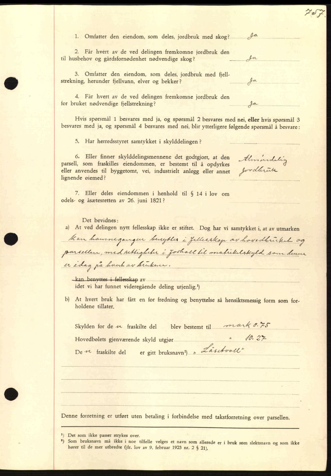 Nordmøre sorenskriveri, AV/SAT-A-4132/1/2/2Ca: Pantebok nr. A86, 1939-1939, Dagboknr: 1945/1939