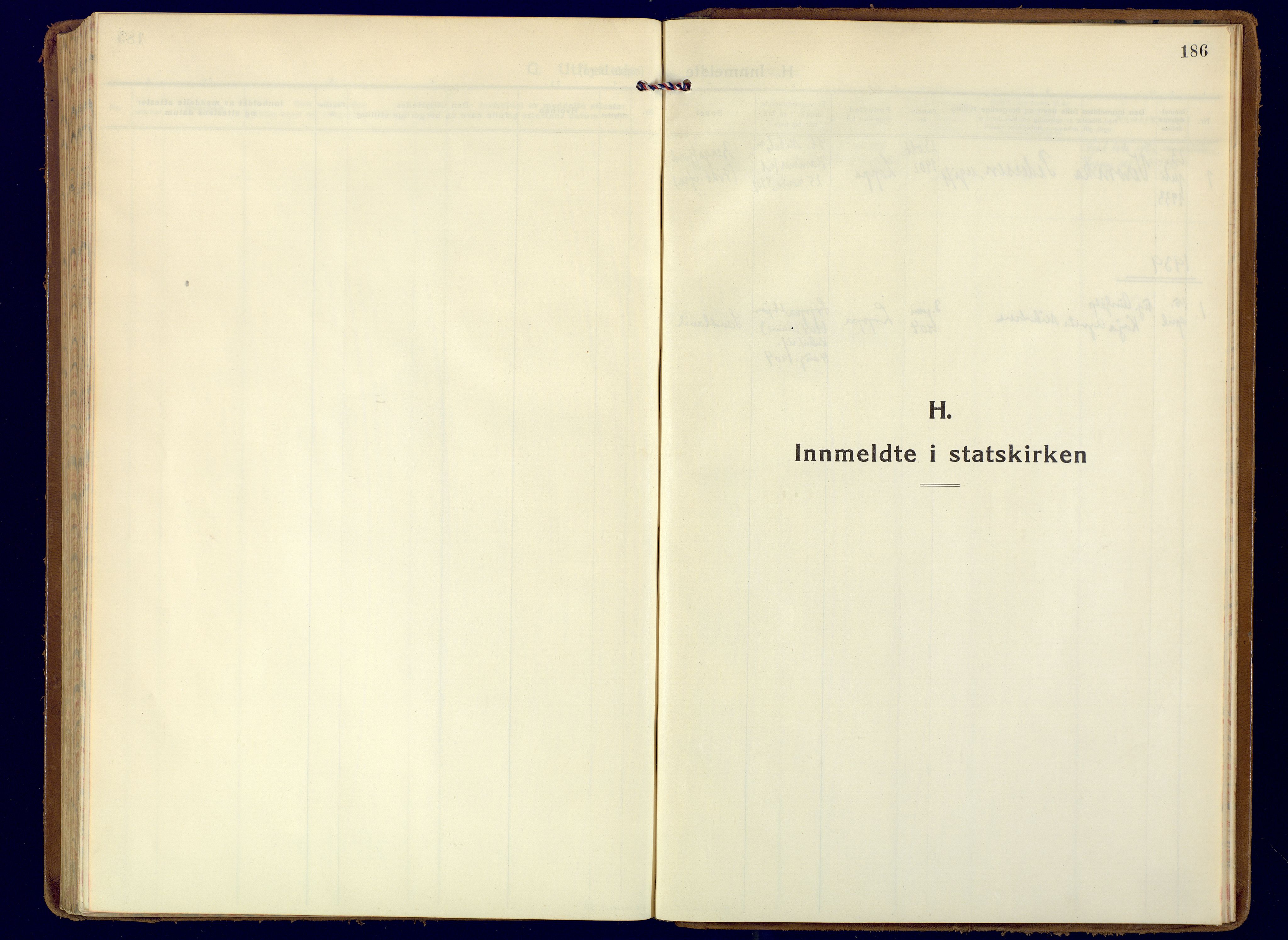 Loppa sokneprestkontor, SATØ/S-1339/H/Ha/L0014kirke: Ministerialbok nr. 14, 1933-1942, s. 186
