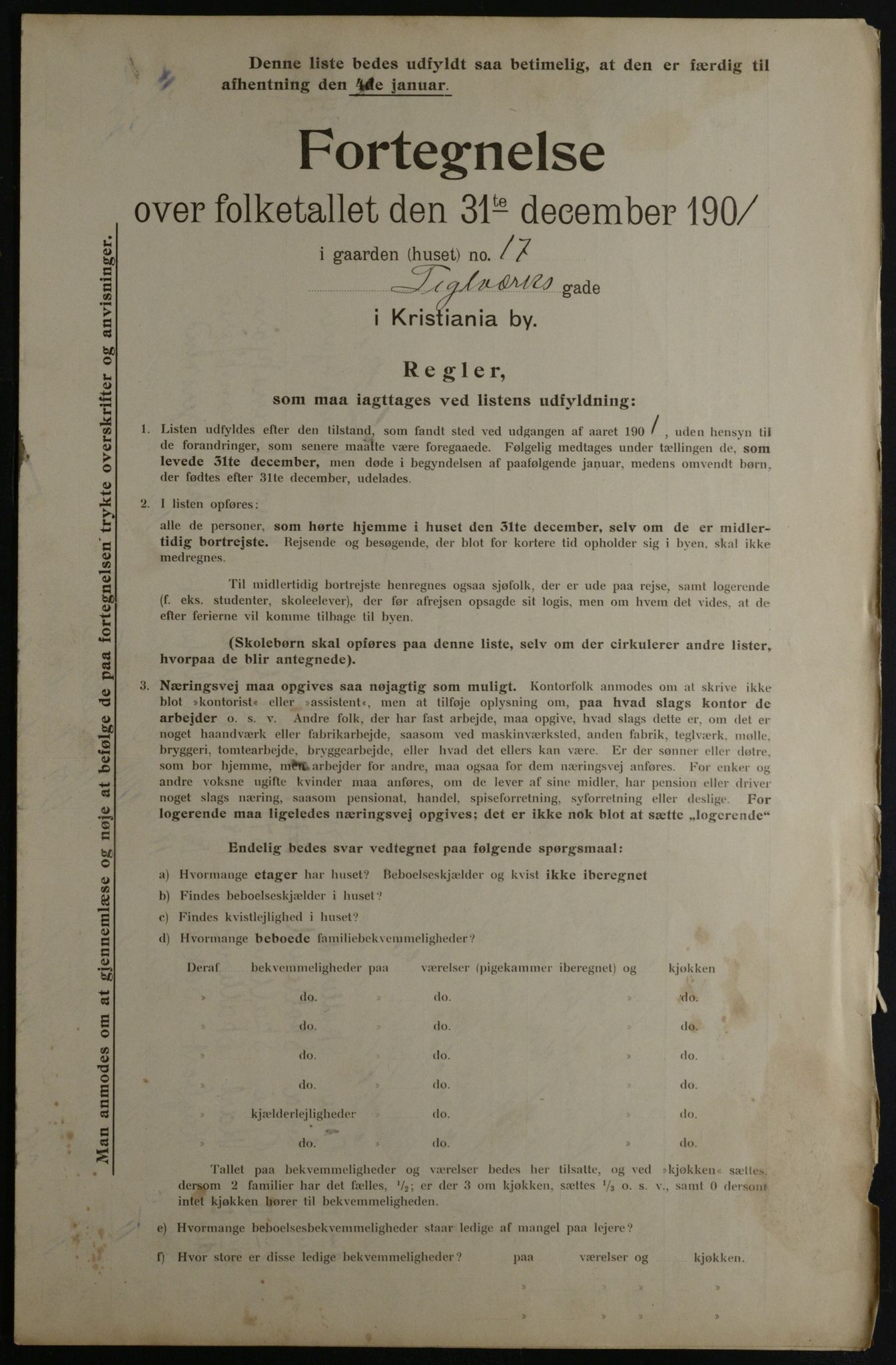 OBA, Kommunal folketelling 31.12.1901 for Kristiania kjøpstad, 1901, s. 16547