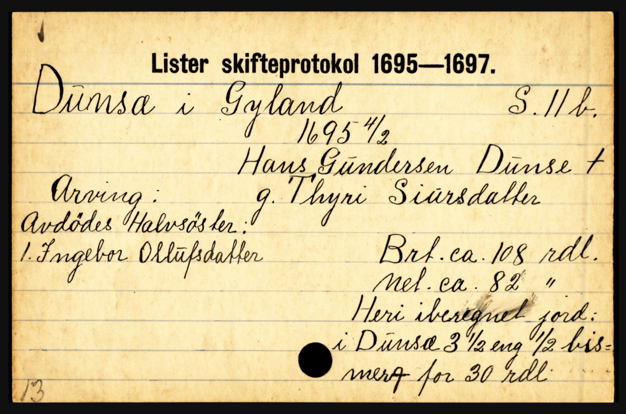 Lister sorenskriveri, AV/SAK-1221-0003/H, s. 4995