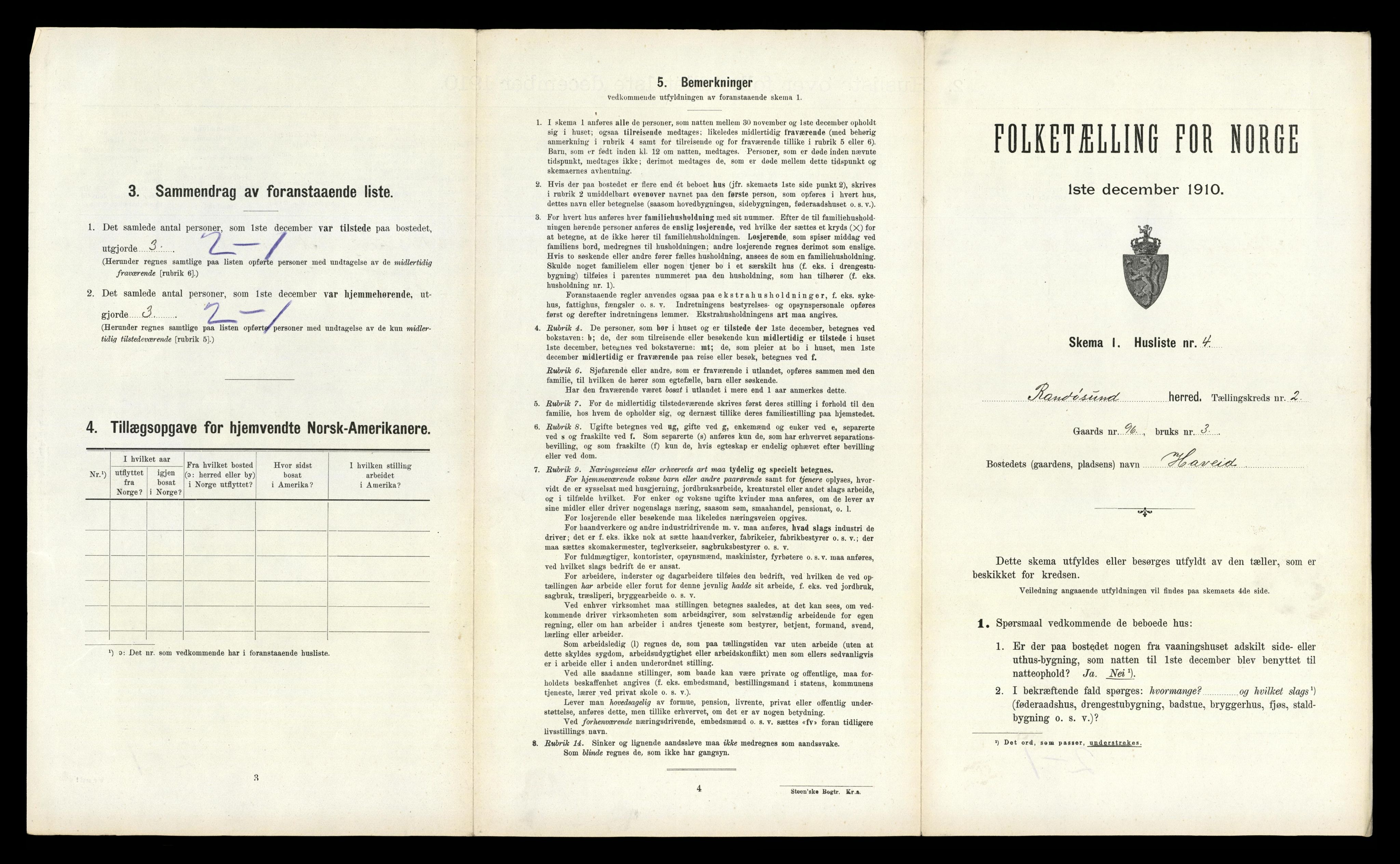 RA, Folketelling 1910 for 1011 Randesund herred, 1910, s. 120