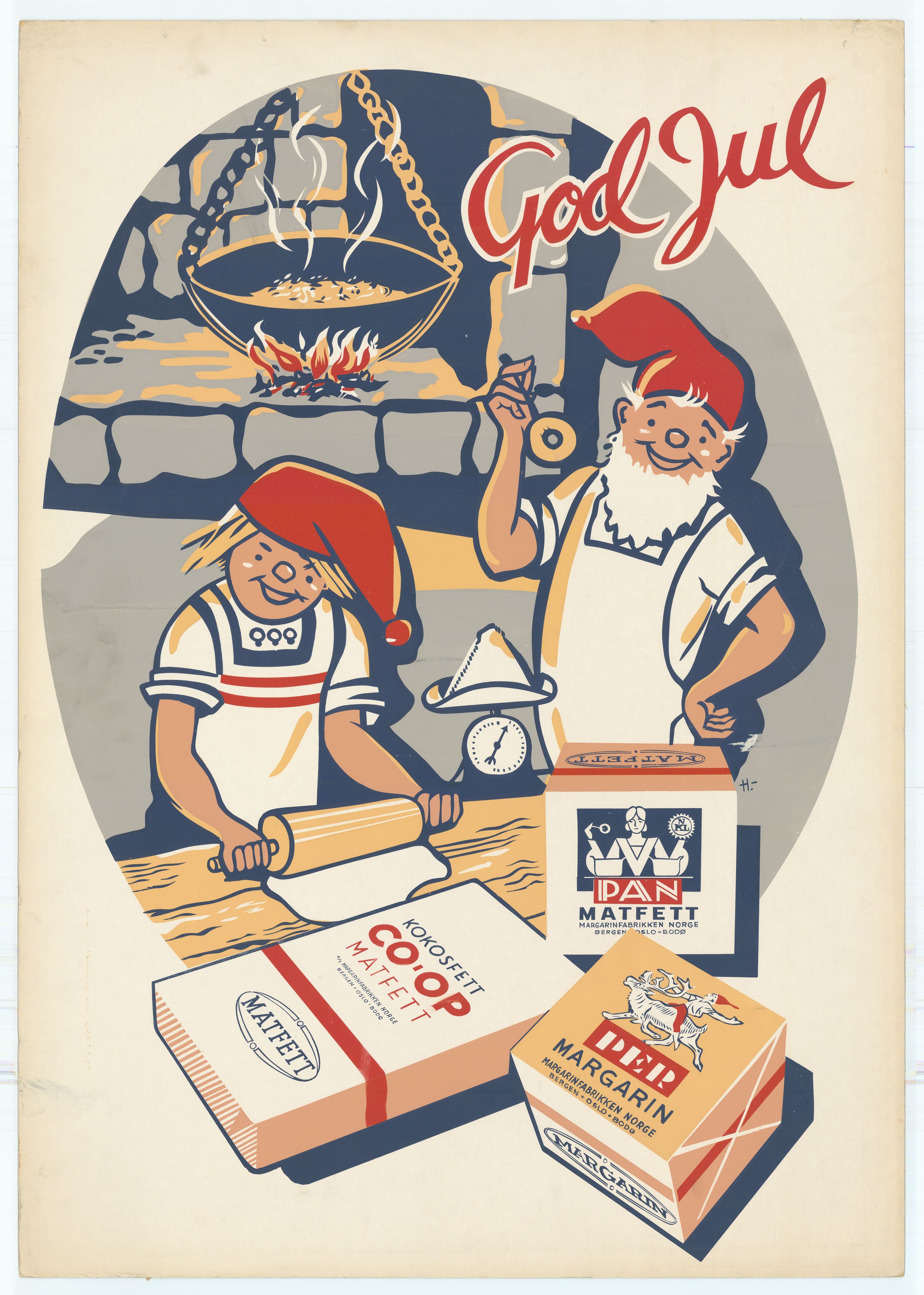 Coop NKL BA (Coop Norge SA), AV/RA-PA-1394/Y/L0001: Mappe med reklameplakater, 1900-2005, s. 7