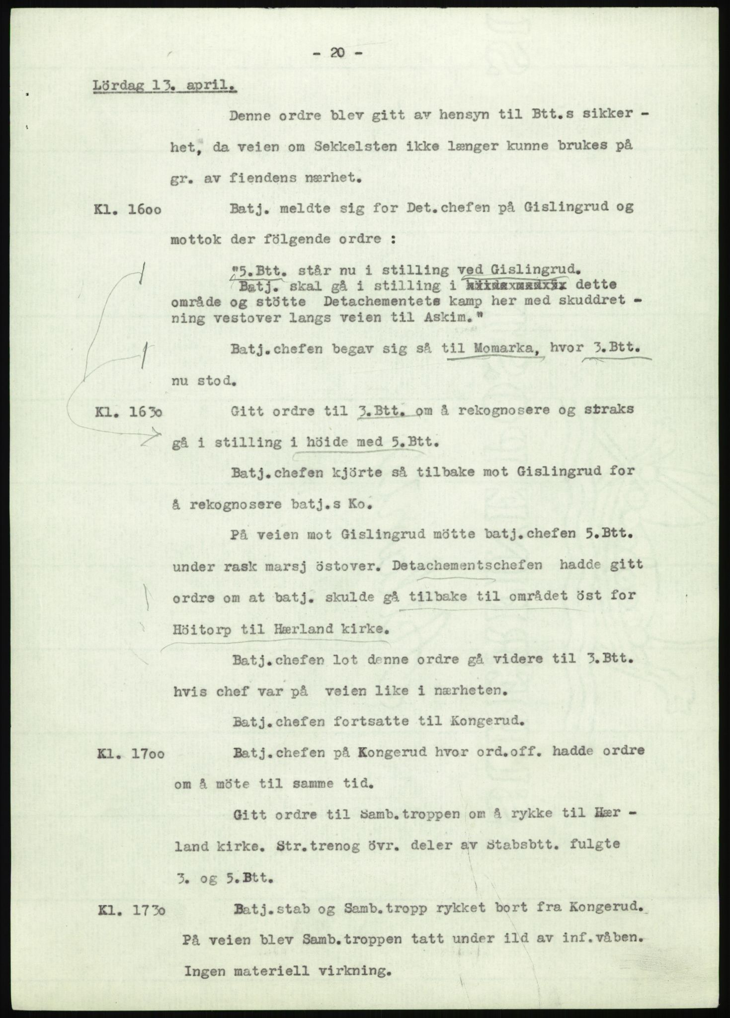 Forsvaret, Forsvarets krigshistoriske avdeling, AV/RA-RAFA-2017/Y/Yb/L0058: II-C-11-161  -  1. Divisjon, 1940, s. 80