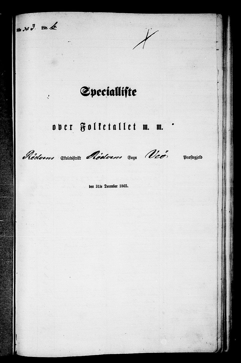 RA, Folketelling 1865 for 1541P Veøy prestegjeld, 1865, s. 58