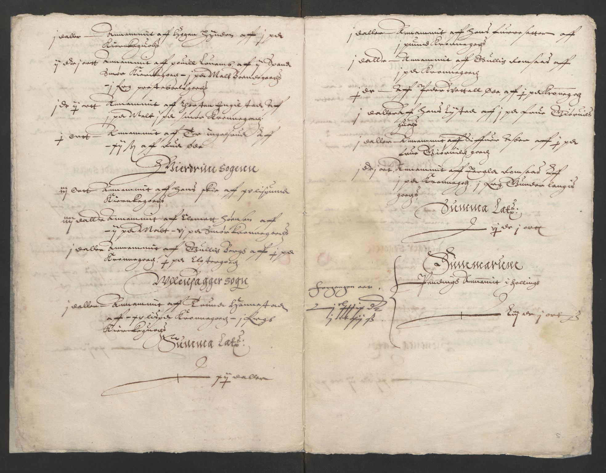 Rentekammeret inntil 1814, Reviderte regnskaper, Lensregnskaper, AV/RA-EA-5023/R/Rb/Rba/L0027: Akershus len, 1611-1612