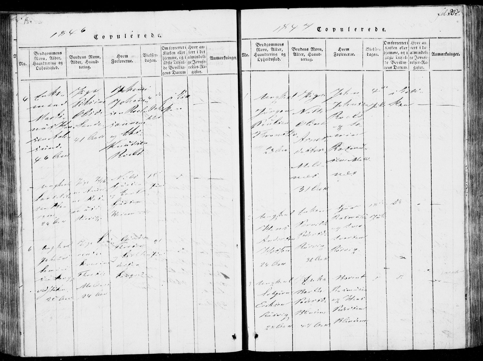 Ministerialprotokoller, klokkerbøker og fødselsregistre - Møre og Romsdal, AV/SAT-A-1454/537/L0517: Ministerialbok nr. 537A01, 1818-1862, s. 202