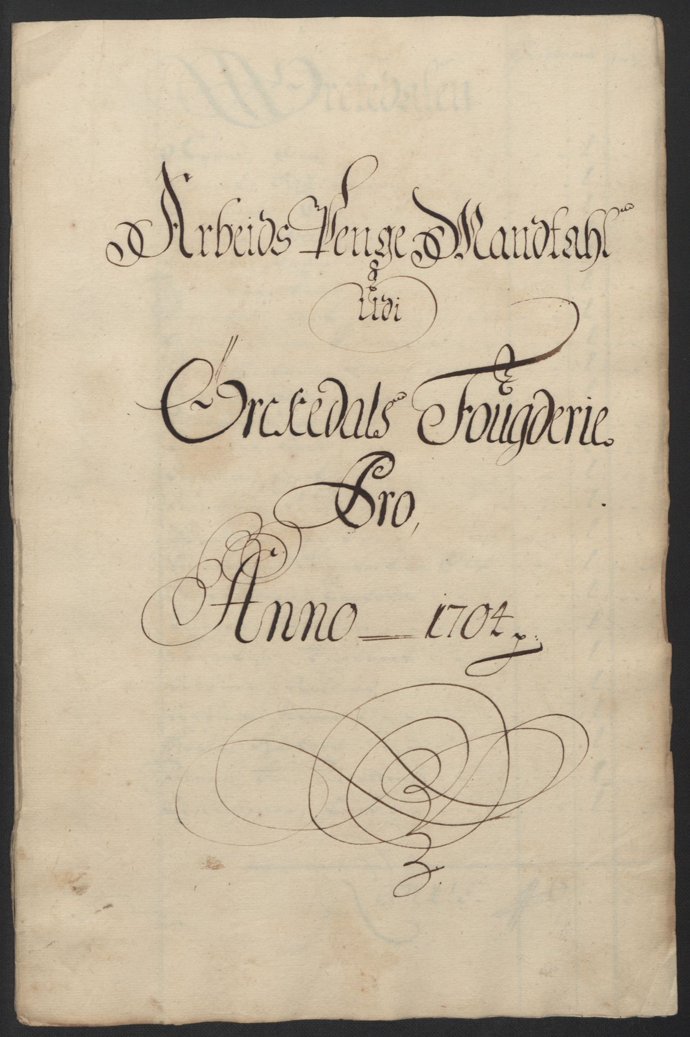Rentekammeret inntil 1814, Reviderte regnskaper, Fogderegnskap, RA/EA-4092/R60/L3954: Fogderegnskap Orkdal og Gauldal, 1704, s. 152