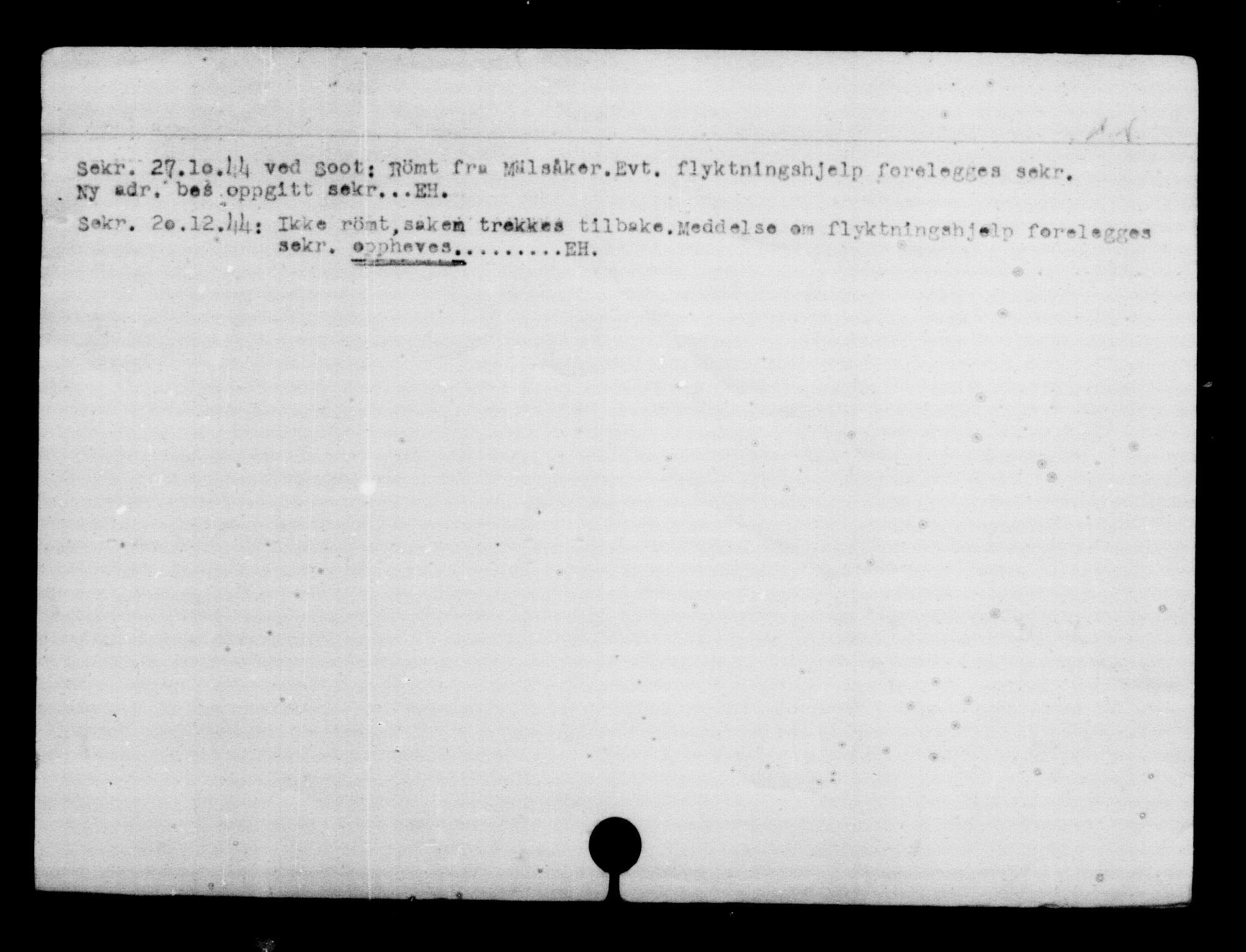 Utenriksstasjonene, Legasjonen i Stockholm, Flyktningkontoret, AV/RA-S-6753/V/Va/L0007: Kjesäterkartoteket, flyktning nr. 12700-15723, 1940-1945, s. 453