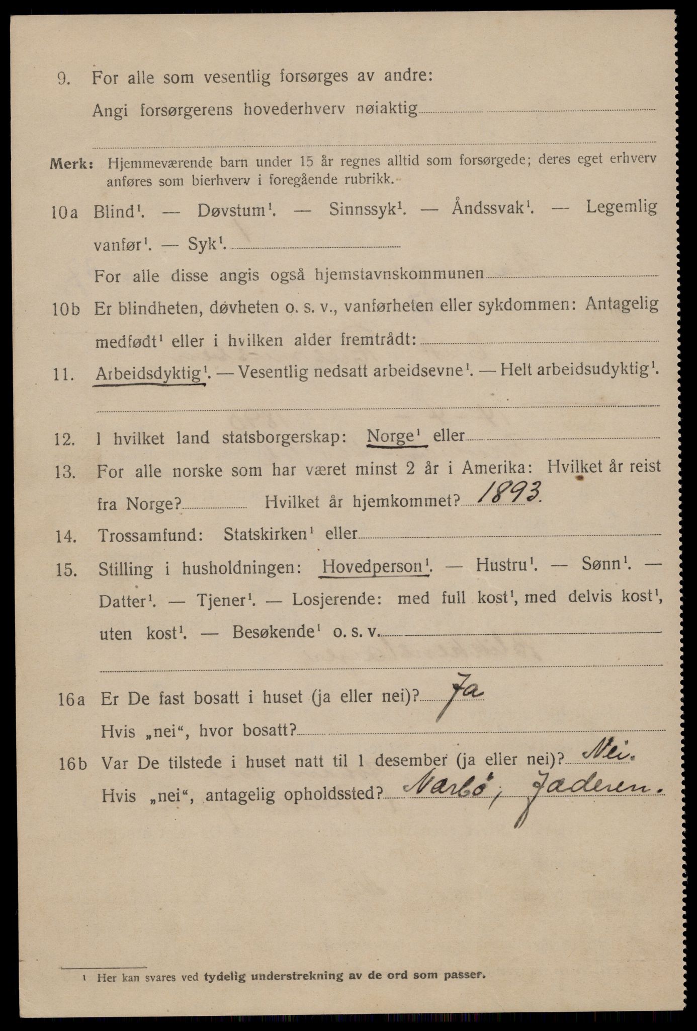 SAST, Folketelling 1920 for 1103 Stavanger kjøpstad, 1920, s. 99223