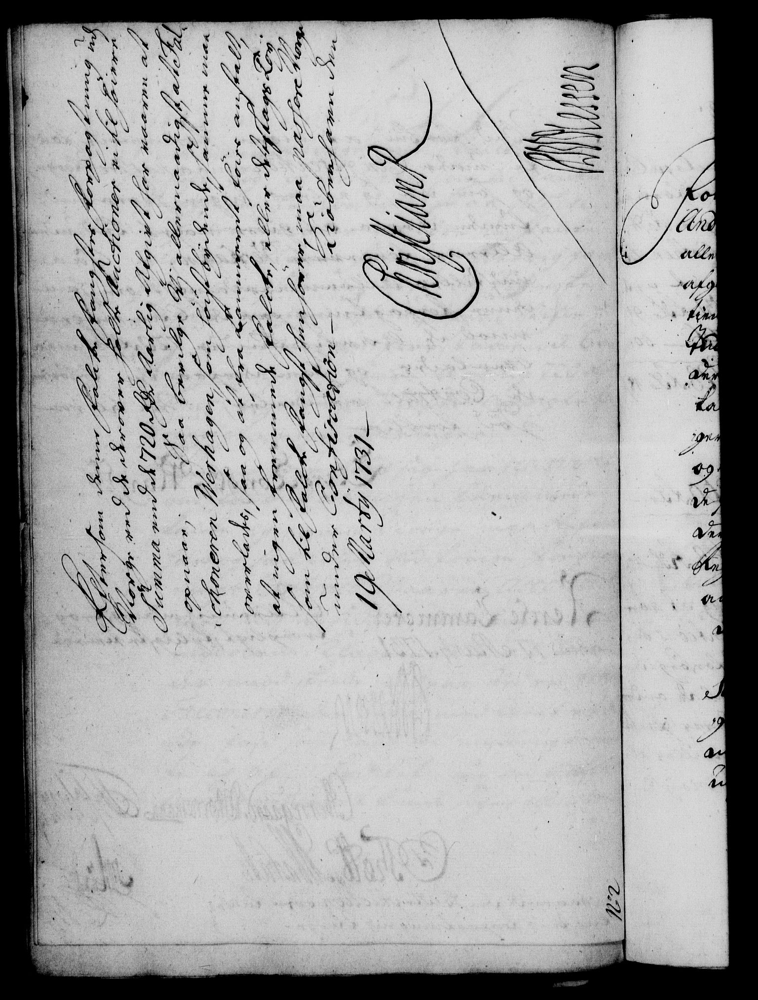 Rentekammeret, Kammerkanselliet, RA/EA-3111/G/Gf/Gfa/L0014: Norsk relasjons- og resolusjonsprotokoll (merket RK 52.14), 1731, s. 122