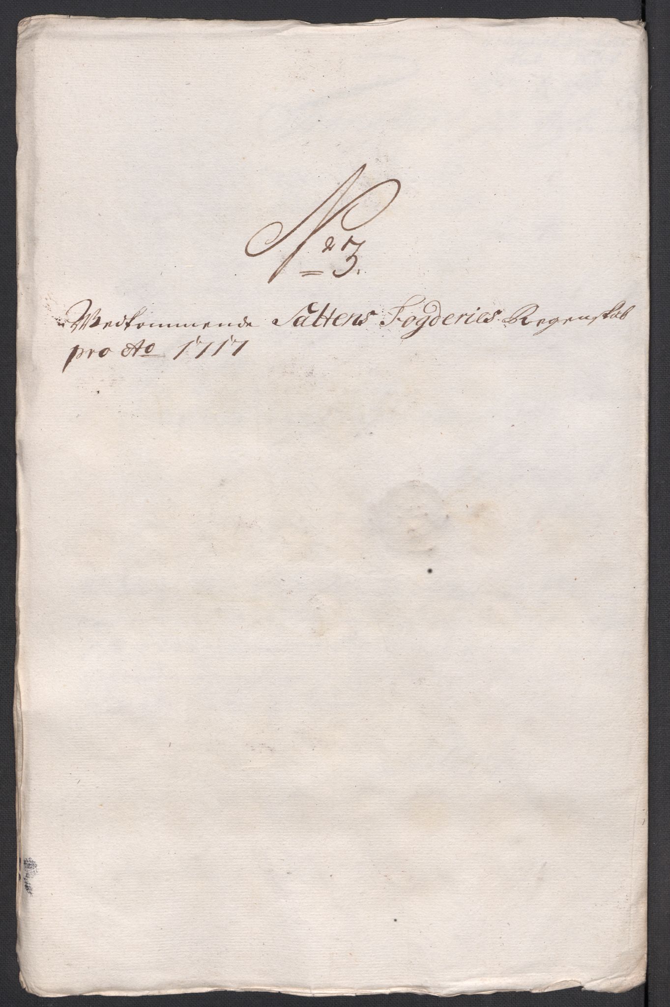 Rentekammeret inntil 1814, Reviderte regnskaper, Fogderegnskap, RA/EA-4092/R66/L4587: Fogderegnskap Salten, 1717, s. 86