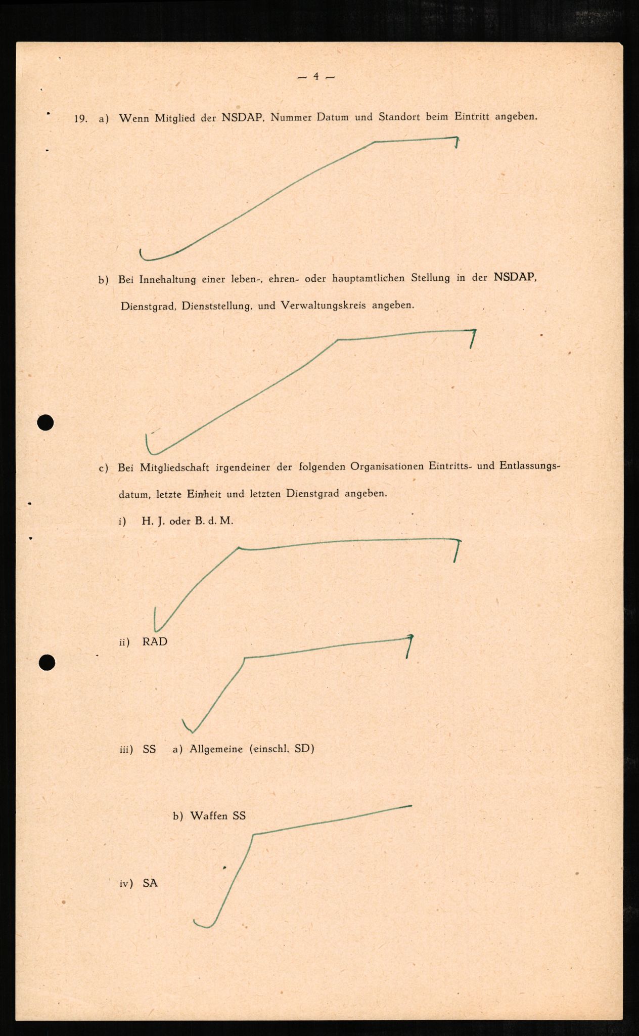 Forsvaret, Forsvarets overkommando II, AV/RA-RAFA-3915/D/Db/L0003: CI Questionaires. Tyske okkupasjonsstyrker i Norge. Tyskere., 1945-1946, s. 41