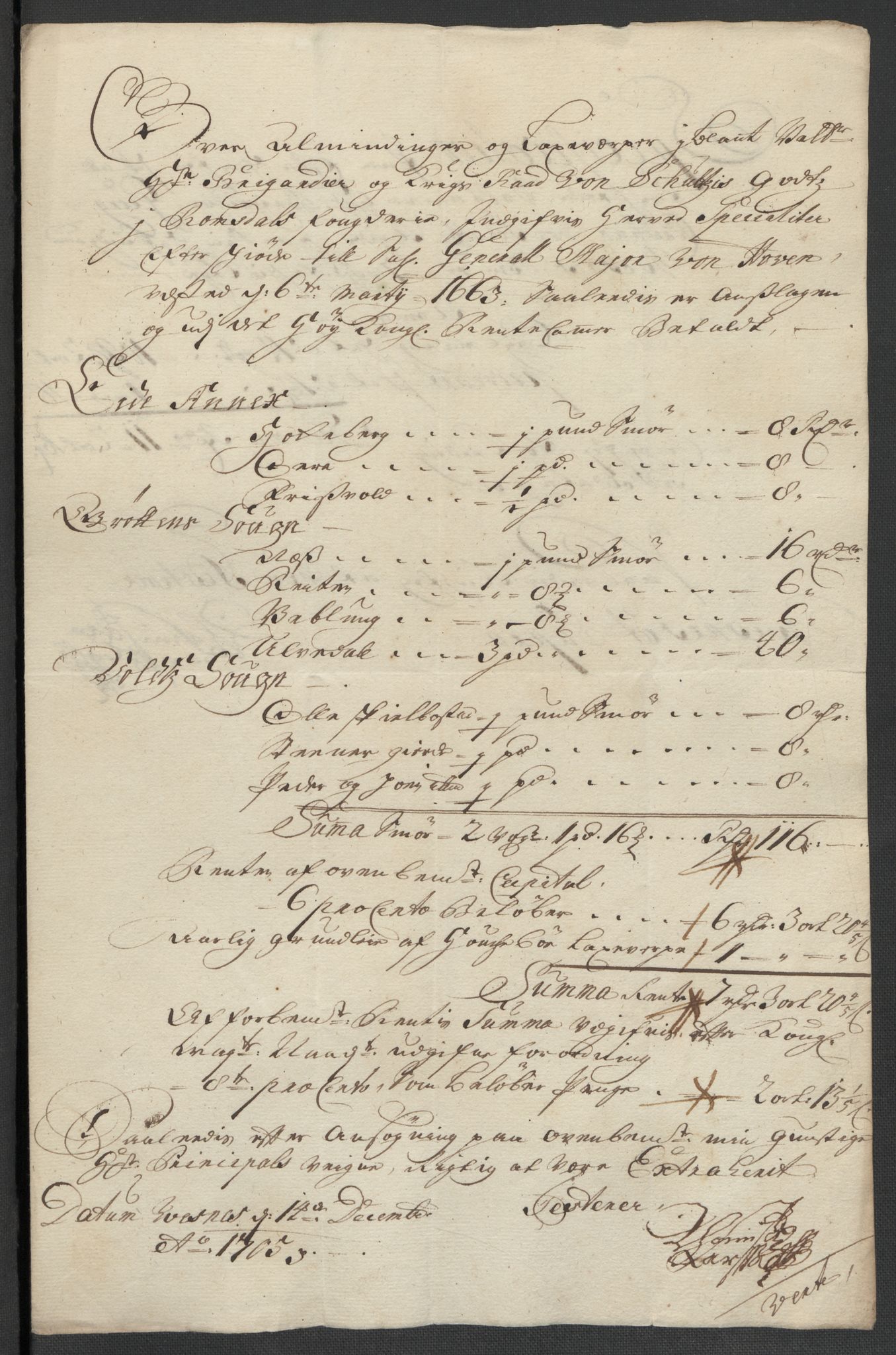 Rentekammeret inntil 1814, Reviderte regnskaper, Fogderegnskap, RA/EA-4092/R55/L3656: Fogderegnskap Romsdal, 1703-1705, s. 440