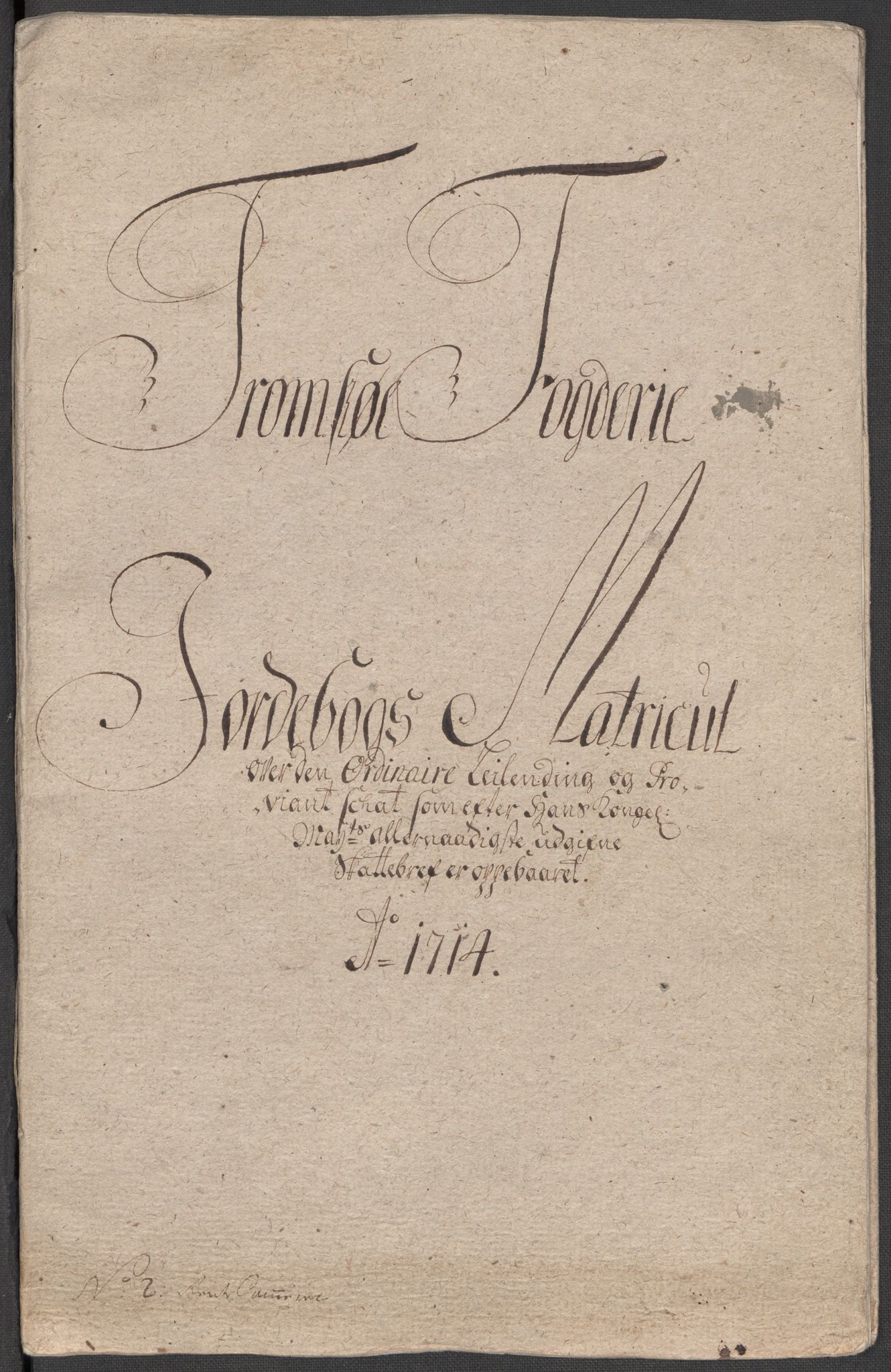 Rentekammeret inntil 1814, Reviderte regnskaper, Fogderegnskap, RA/EA-4092/R68/L4760: Fogderegnskap Senja og Troms, 1714, s. 53