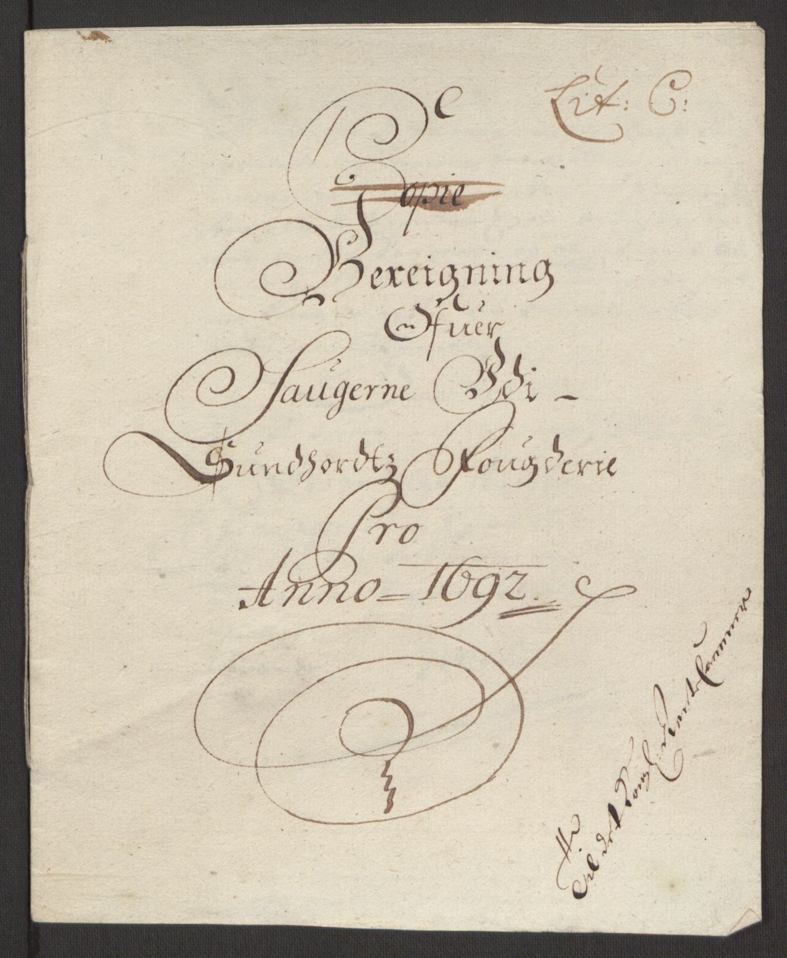 Rentekammeret inntil 1814, Reviderte regnskaper, Fogderegnskap, AV/RA-EA-4092/R48/L2973: Fogderegnskap Sunnhordland og Hardanger, 1691-1692, s. 391