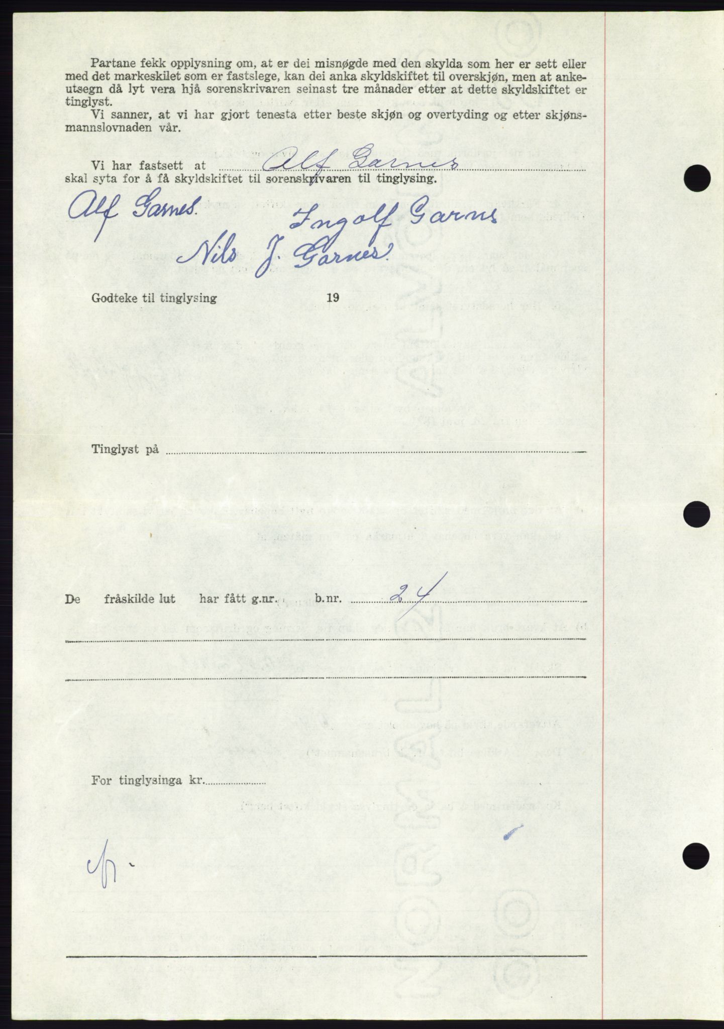Søre Sunnmøre sorenskriveri, AV/SAT-A-4122/1/2/2C/L0105: Pantebok nr. 31A, 1956-1957, Dagboknr: 2740/1956
