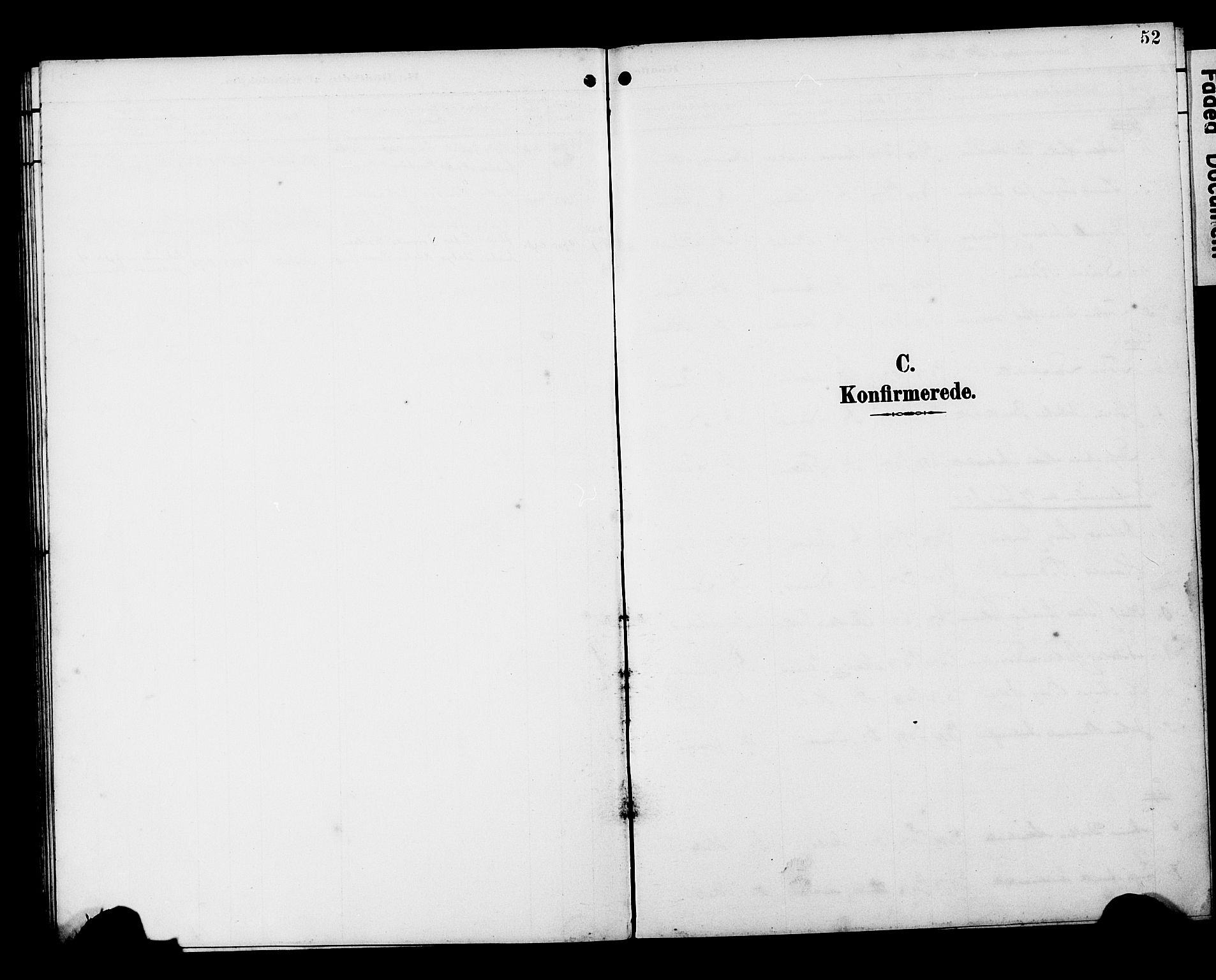 Ministerialprotokoller, klokkerbøker og fødselsregistre - Nordland, SAT/A-1459/818/L0273: Klokkerbok nr. 818C01, 1893-1928, s. 52