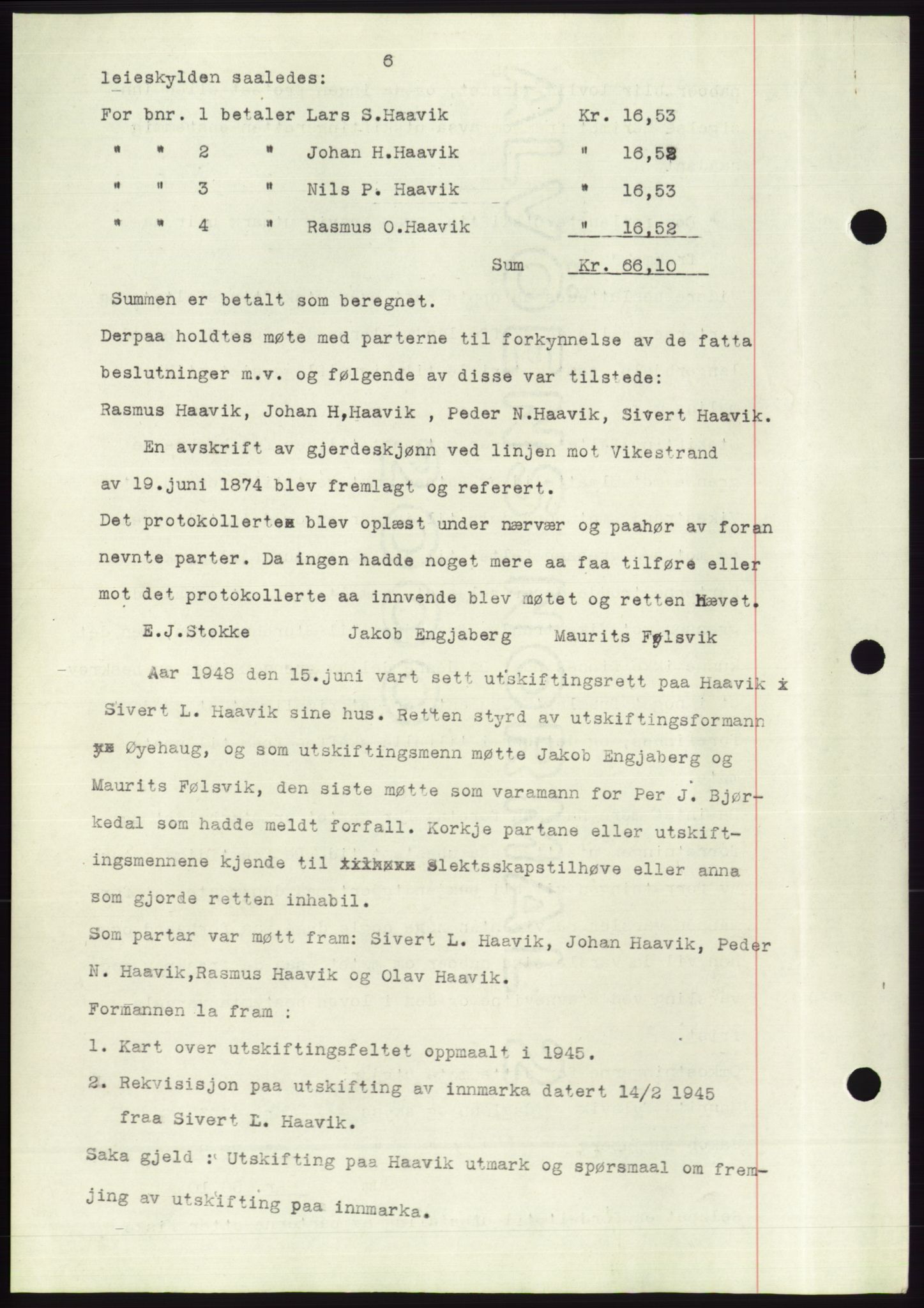 Søre Sunnmøre sorenskriveri, AV/SAT-A-4122/1/2/2C/L0086: Pantebok nr. 12A, 1949-1950, Dagboknr: 18/1950