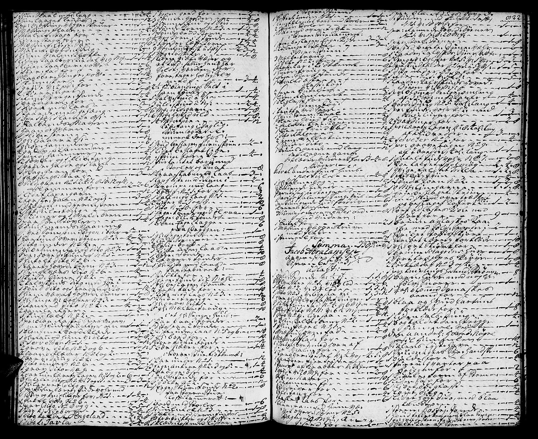 Helgeland sorenskriveri, AV/SAT-A-0004/3/3A/L0014: Skifteprotokoll 8C, 1743-1746, s. 821b-822a