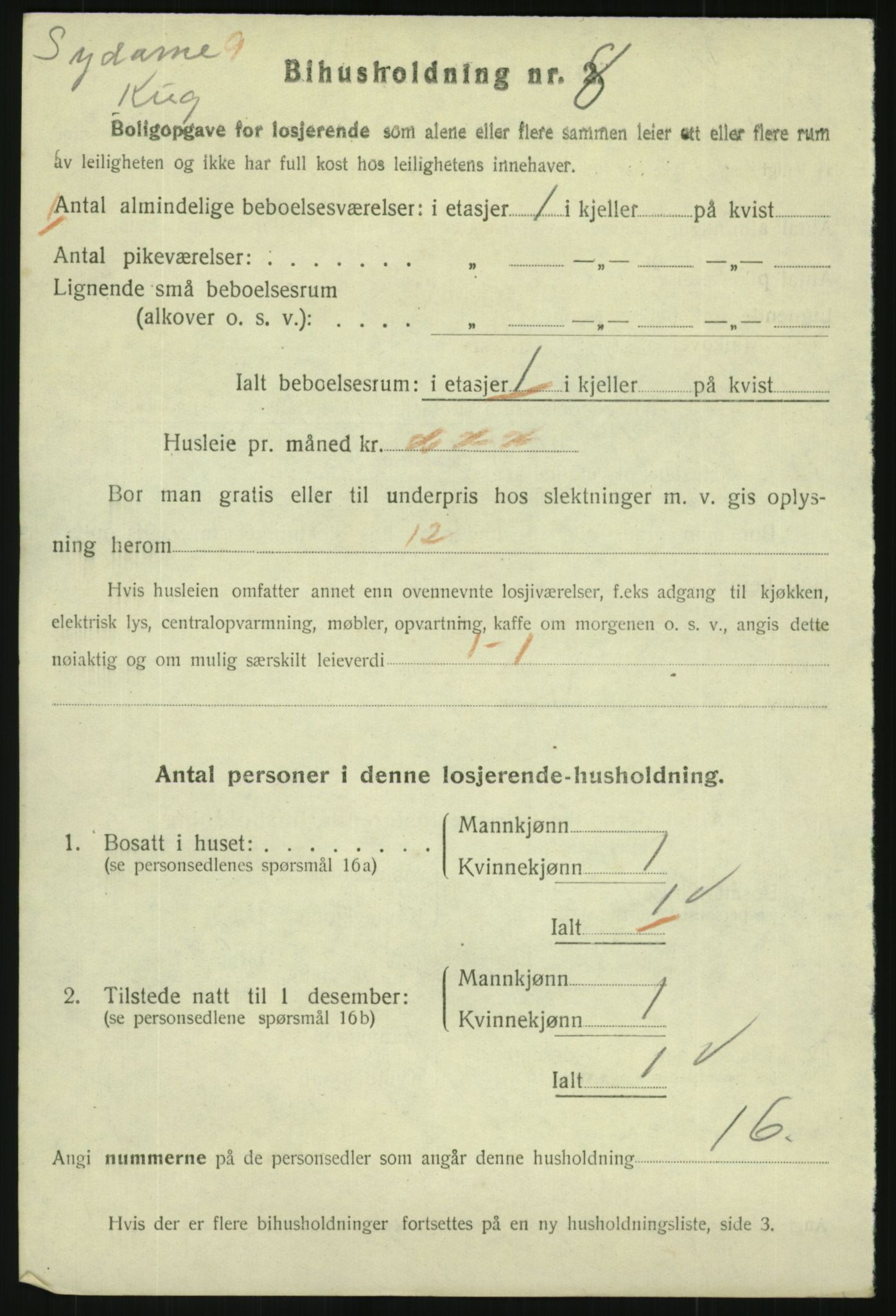 SAO, Folketelling 1920 for 0301 Kristiania kjøpstad, 1920, s. 45573