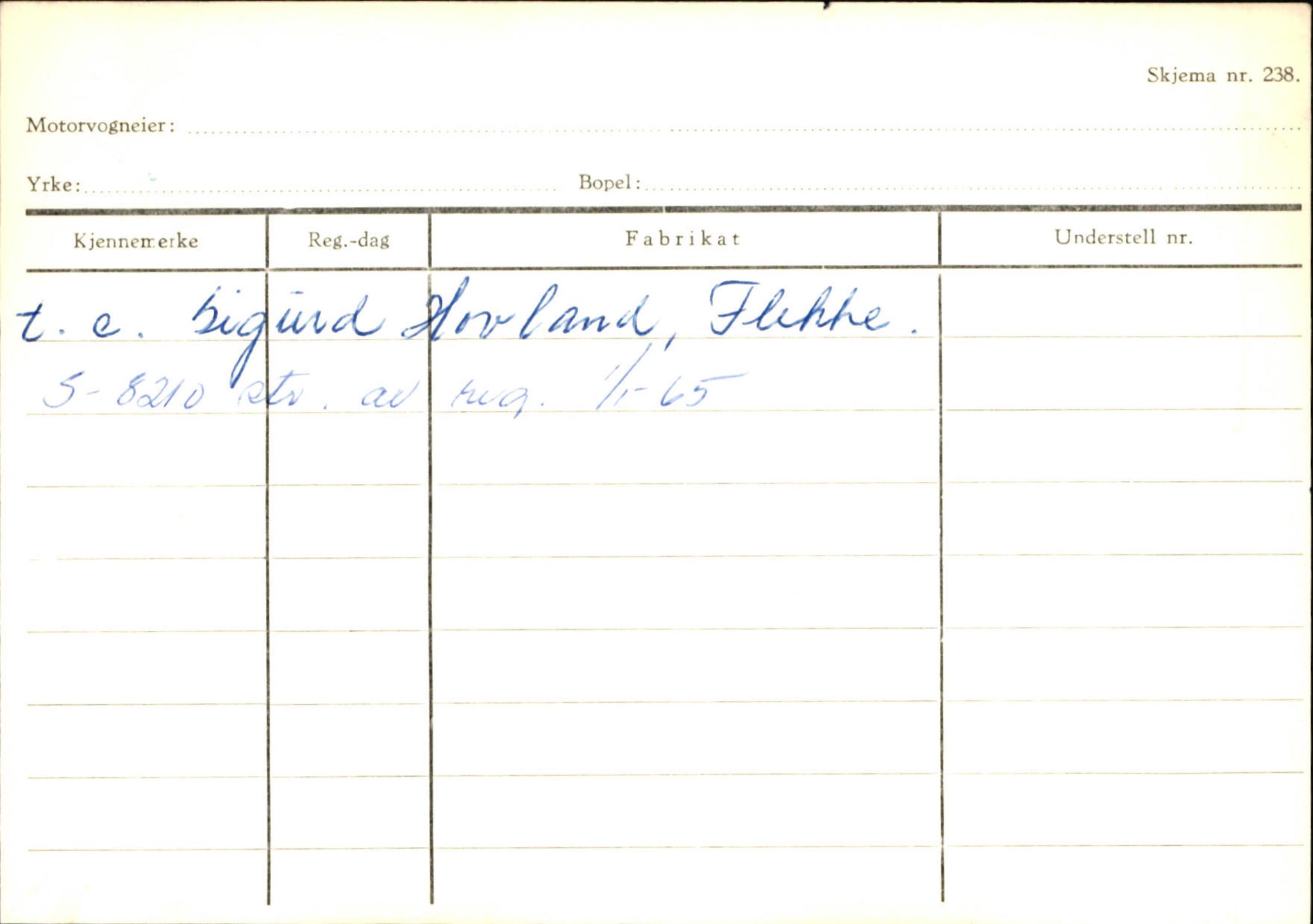 Statens vegvesen, Sogn og Fjordane vegkontor, SAB/A-5301/4/F/L0126: Eigarregister Fjaler M-Å. Leikanger A-Å, 1945-1975, s. 24