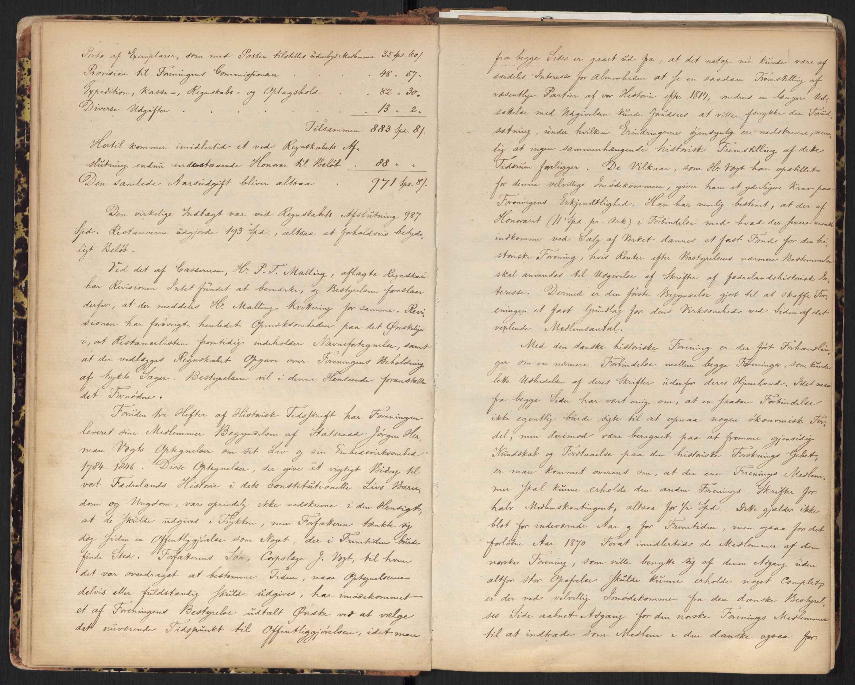 Den Norske Historiske Forening, AV/RA-PA-0274/D/L0003: Sakarkiv, 1869-1990
