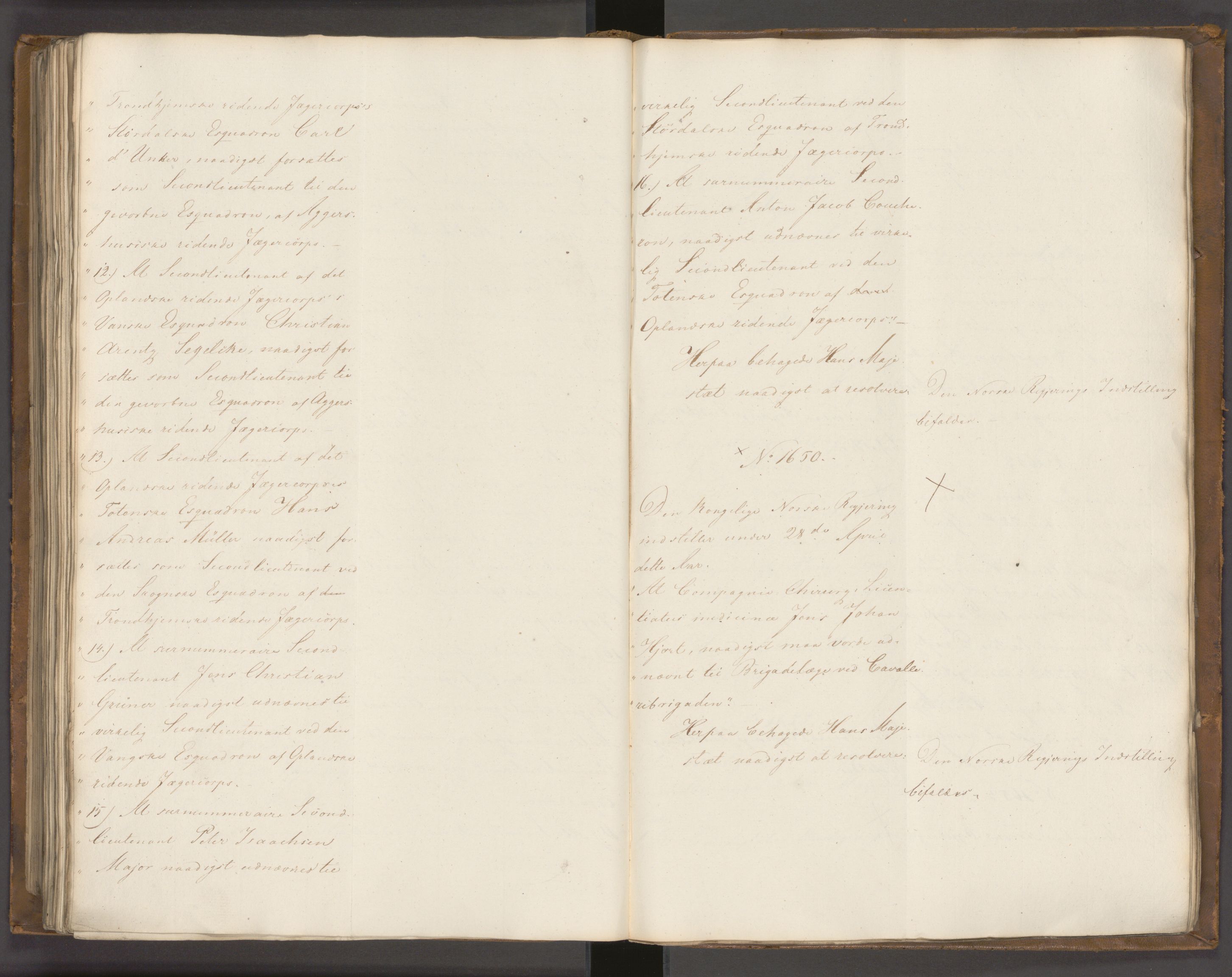 Statsrådssekretariatet, AV/RA-S-1001/A/Ab/L0022: Kgl. res. nr. 1210-1721, 1. halvår, 1826