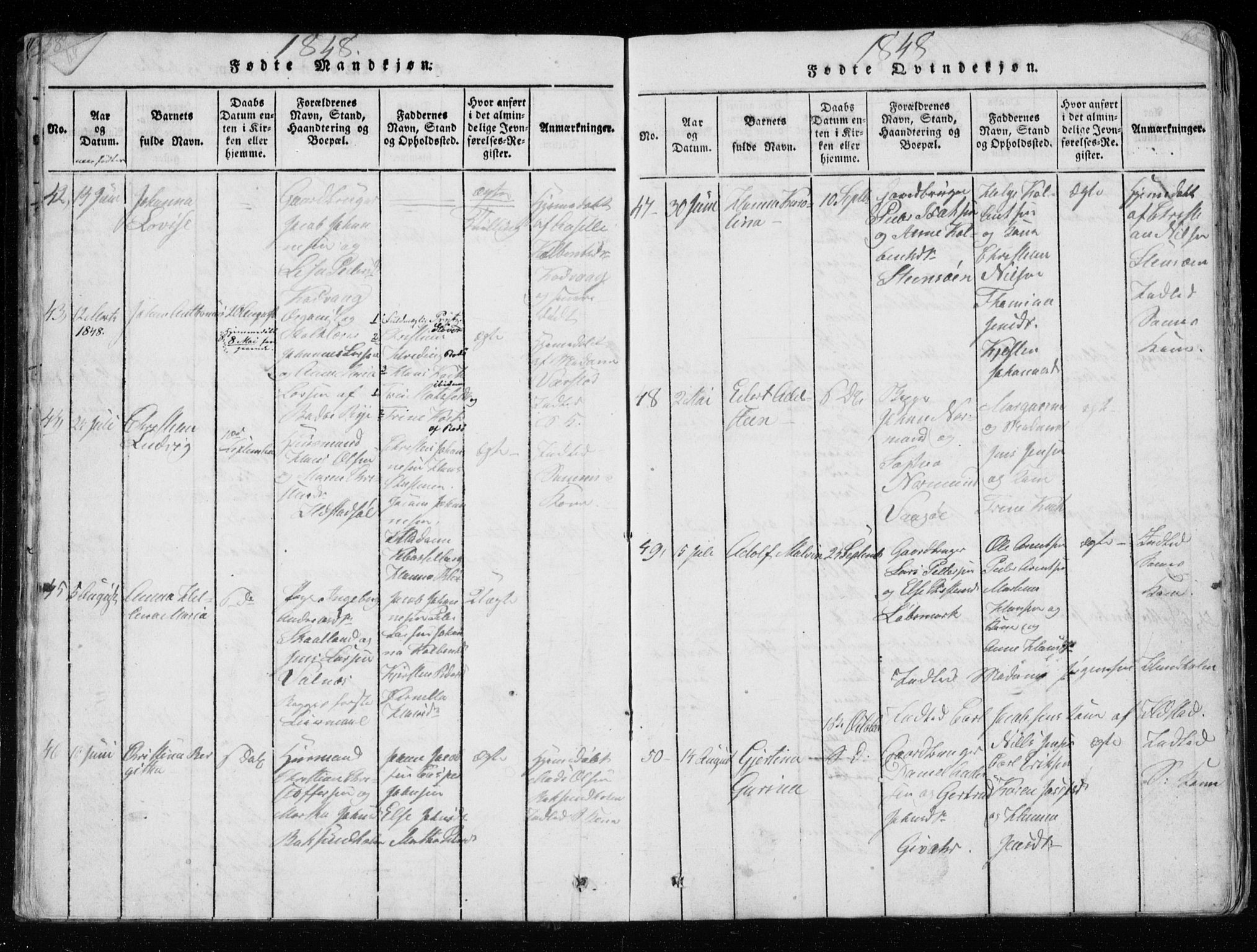 Ministerialprotokoller, klokkerbøker og fødselsregistre - Nordland, AV/SAT-A-1459/801/L0026: Klokkerbok nr. 801C01, 1820-1855, s. 60-61