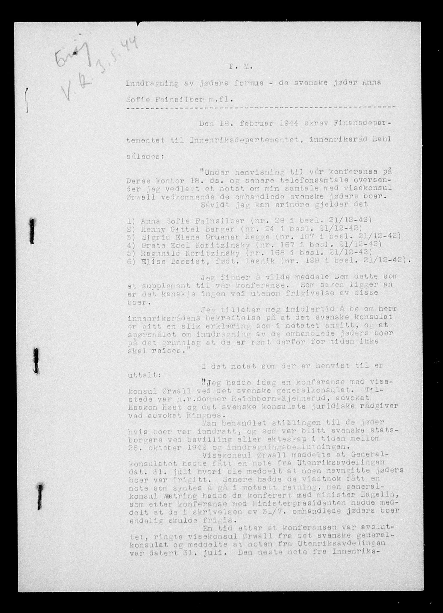 Justisdepartementet, Tilbakeføringskontoret for inndratte formuer, AV/RA-S-1564/H/Hc/Hcc/L0942: --, 1945-1947, s. 959