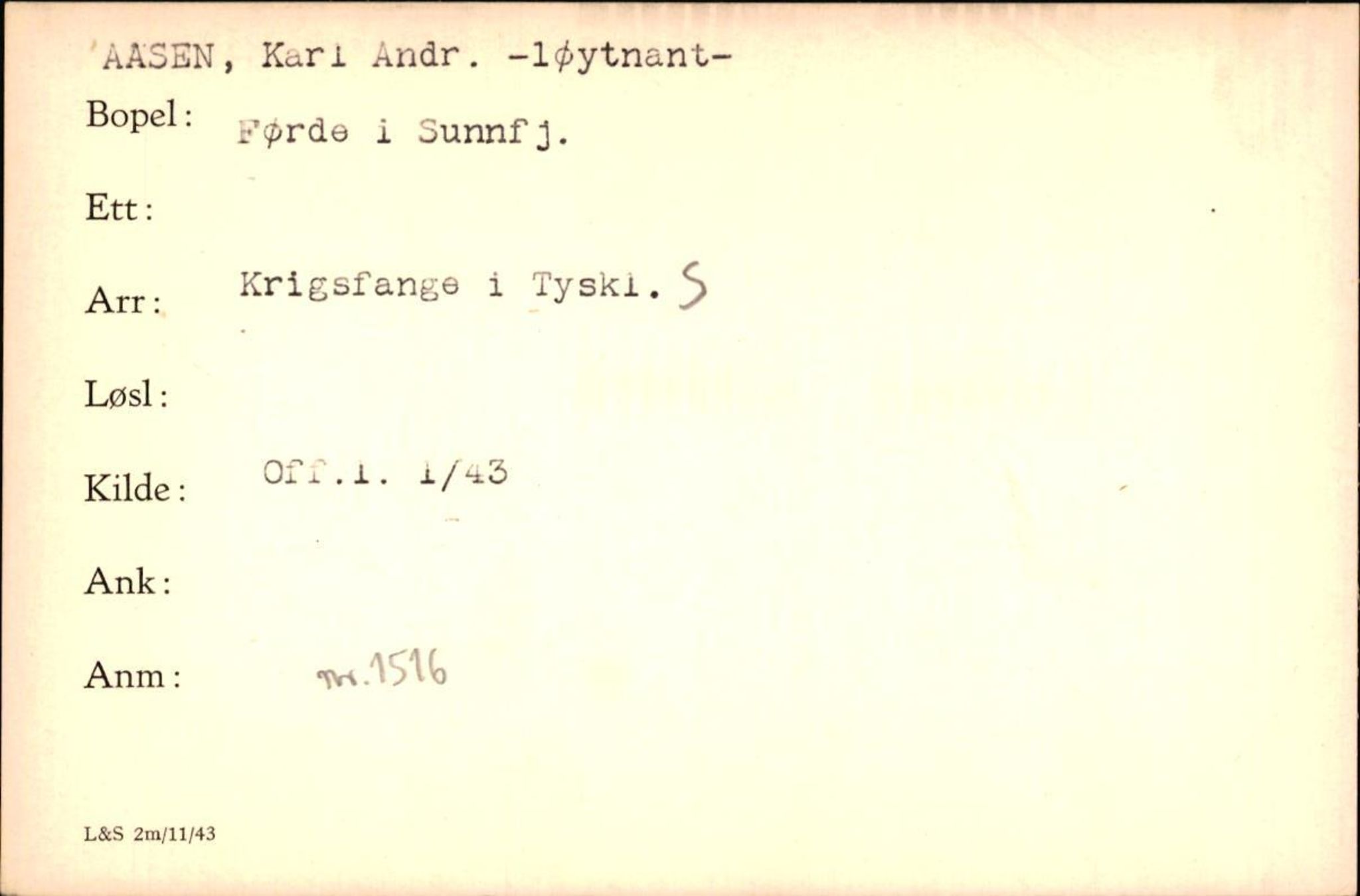 Forsvaret, Forsvarets krigshistoriske avdeling, AV/RA-RAFA-2017/Y/Yf/L0200: II-C-11-2102  -  Norske krigsfanger i Tyskland, 1940-1945, s. 18