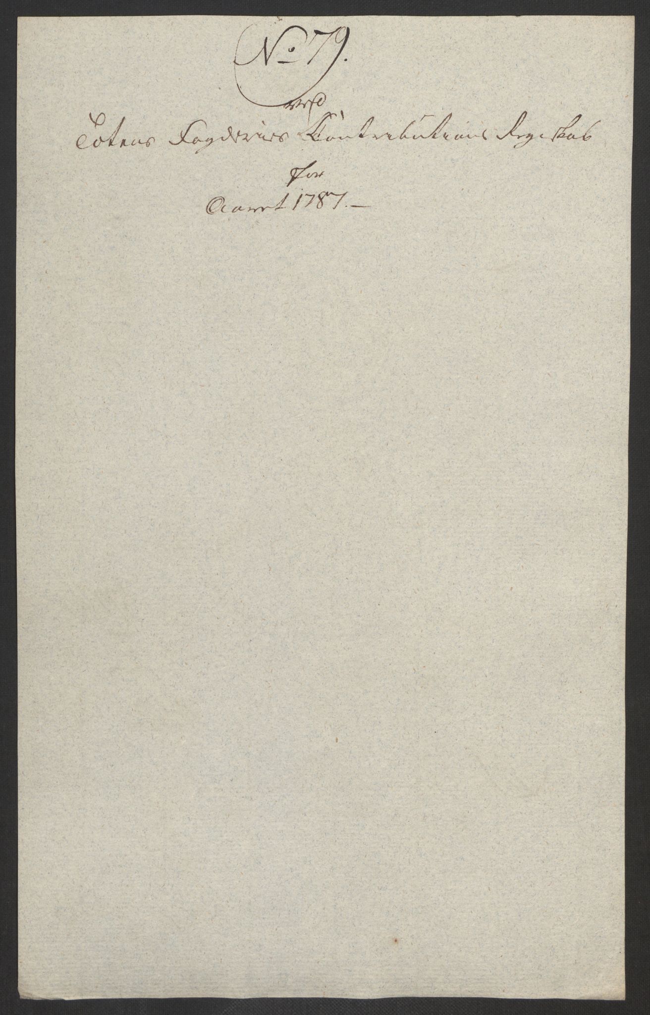 Rentekammeret inntil 1814, Reviderte regnskaper, Fogderegnskap, AV/RA-EA-4092/R19/L1374: Fogderegnskap Toten, Hadeland og Vardal, 1787, s. 249