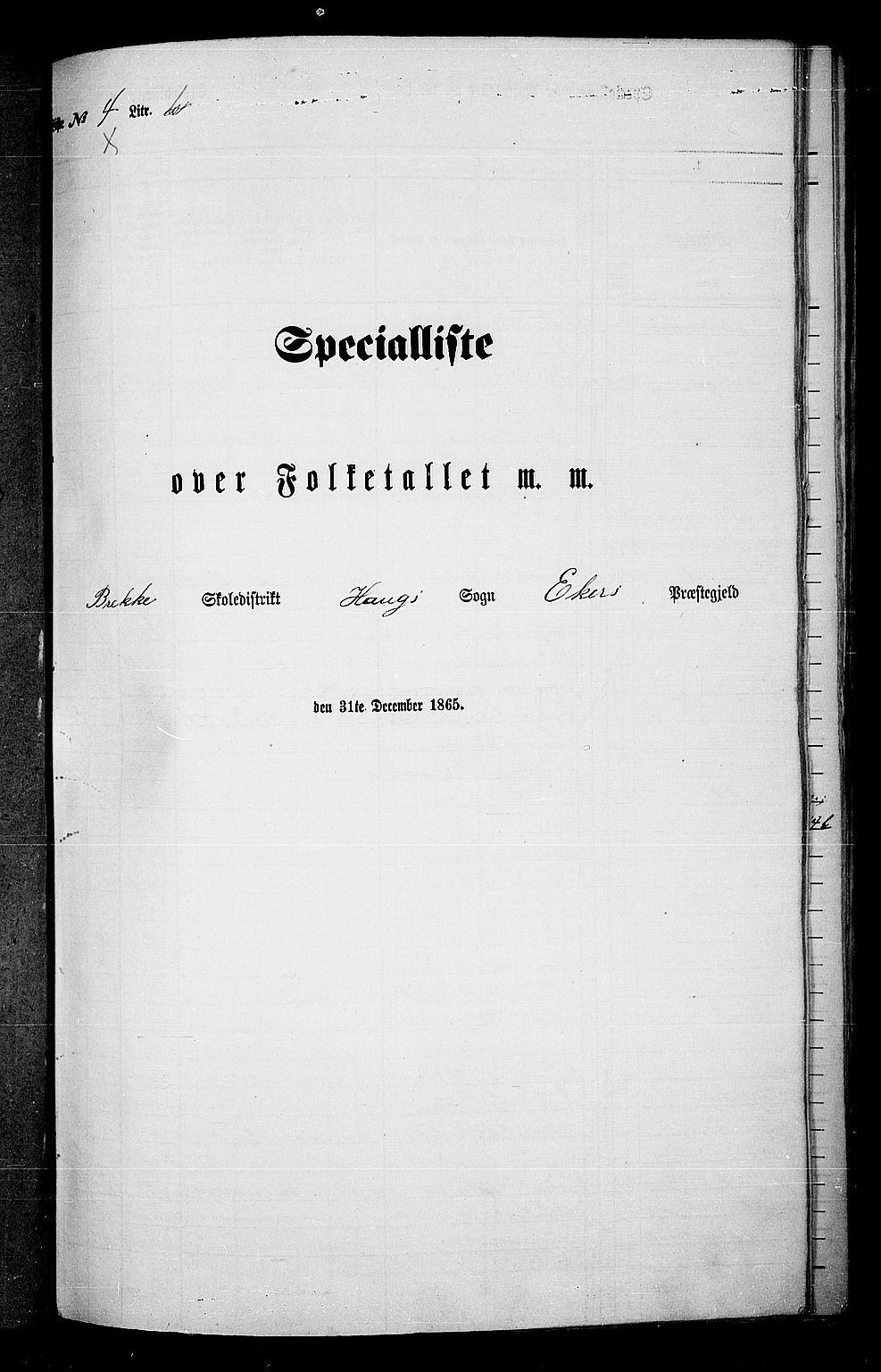 RA, Folketelling 1865 for 0624P Eiker prestegjeld, 1865, s. 76
