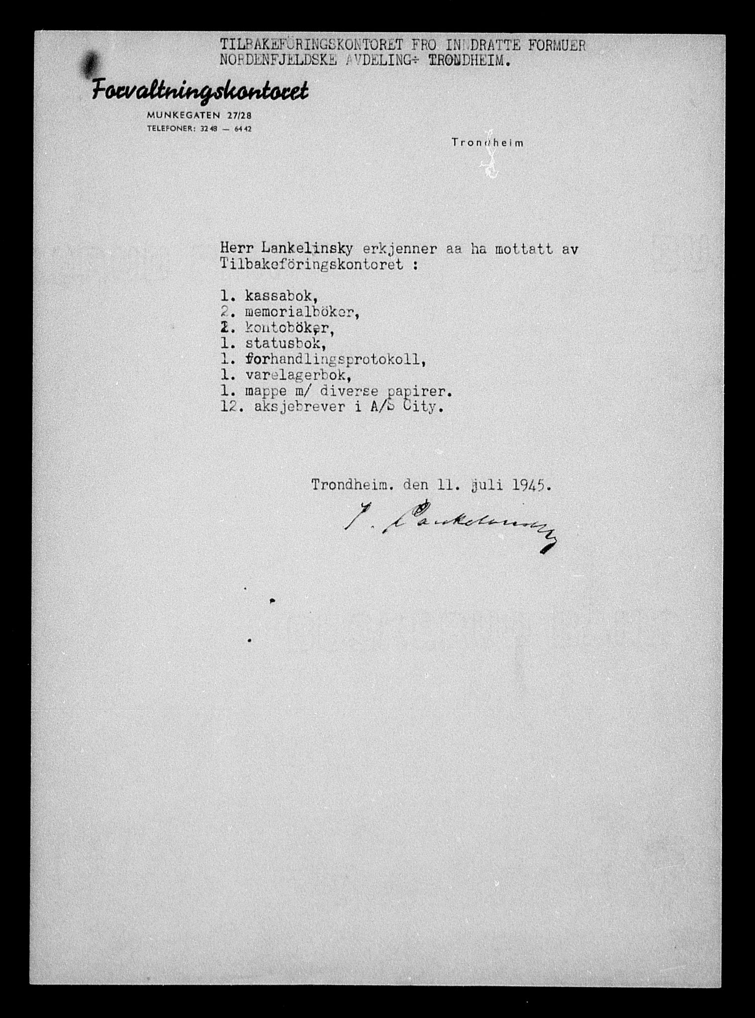 Justisdepartementet, Tilbakeføringskontoret for inndratte formuer, AV/RA-S-1564/H/Hc/Hca/L0902: --, 1945-1947, s. 681