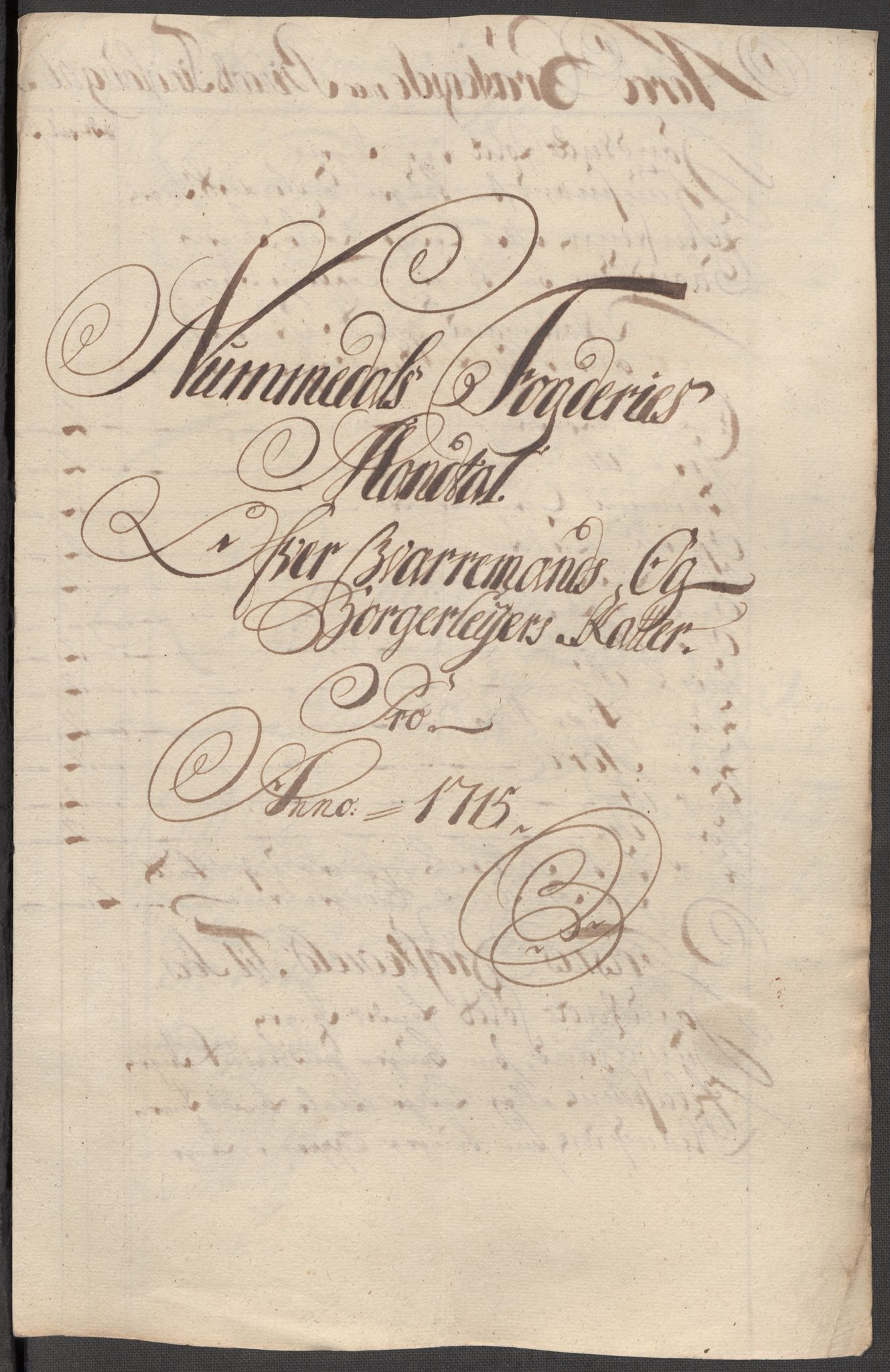 Rentekammeret inntil 1814, Reviderte regnskaper, Fogderegnskap, AV/RA-EA-4092/R64/L4436: Fogderegnskap Namdal, 1715, s. 118