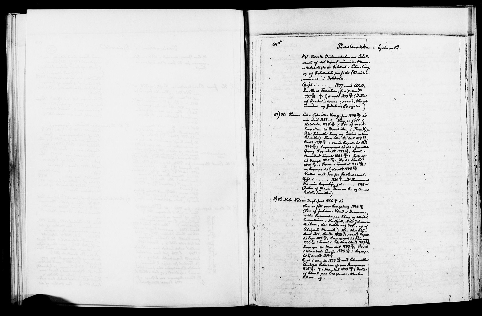Eidsvoll prestekontor Kirkebøker, SAO/A-10888/O/Oa/L0001: Annen kirkebok nr. 1, 1688-1856, s. 64c