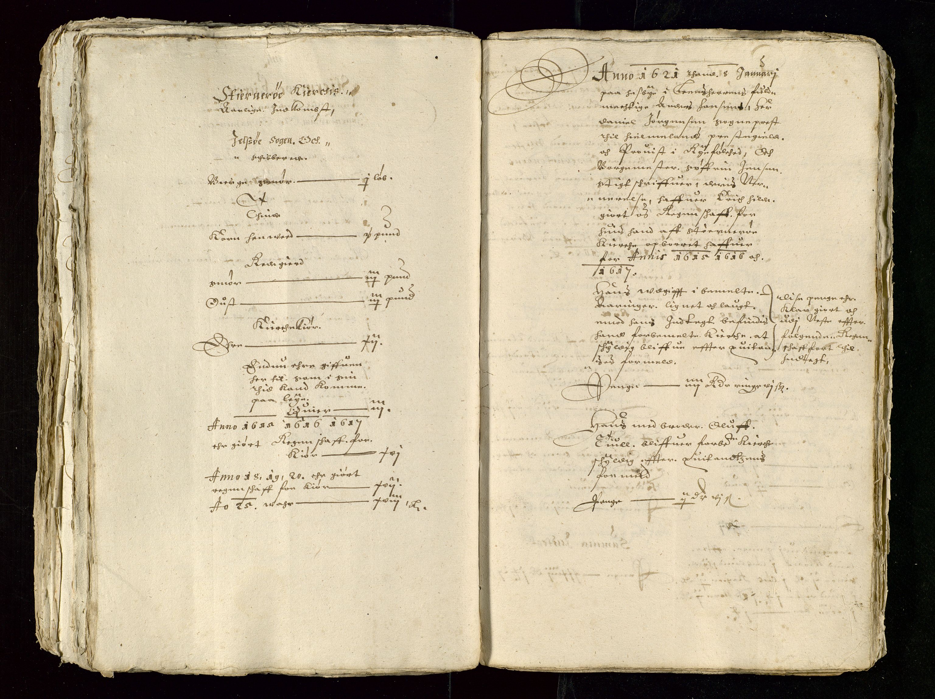 Stavanger len, AV/SAST-A-101870/Ob/L0018: Kirkeregnskaper, 1613-1632, s. 109