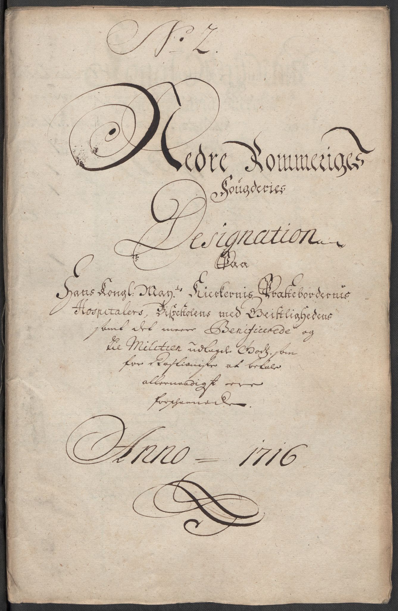 Rentekammeret inntil 1814, Reviderte regnskaper, Fogderegnskap, RA/EA-4092/R11/L0598: Fogderegnskap Nedre Romerike, 1716, s. 99