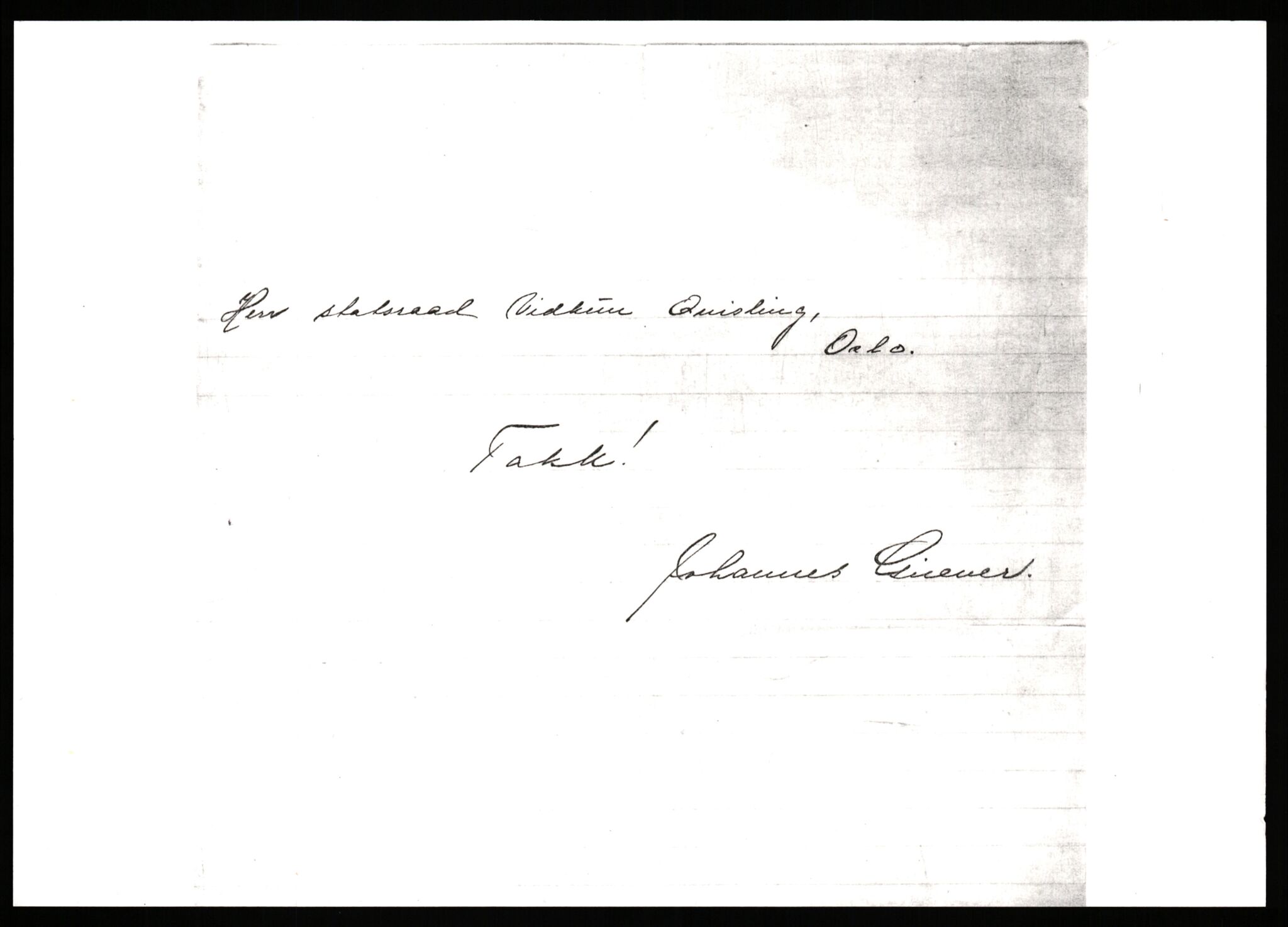 Quisling, Vidkun, AV/RA-PA-0750/G/Gf/L0001: Brev mv. til Vidkun Quisling, 1930-1938, s. 183