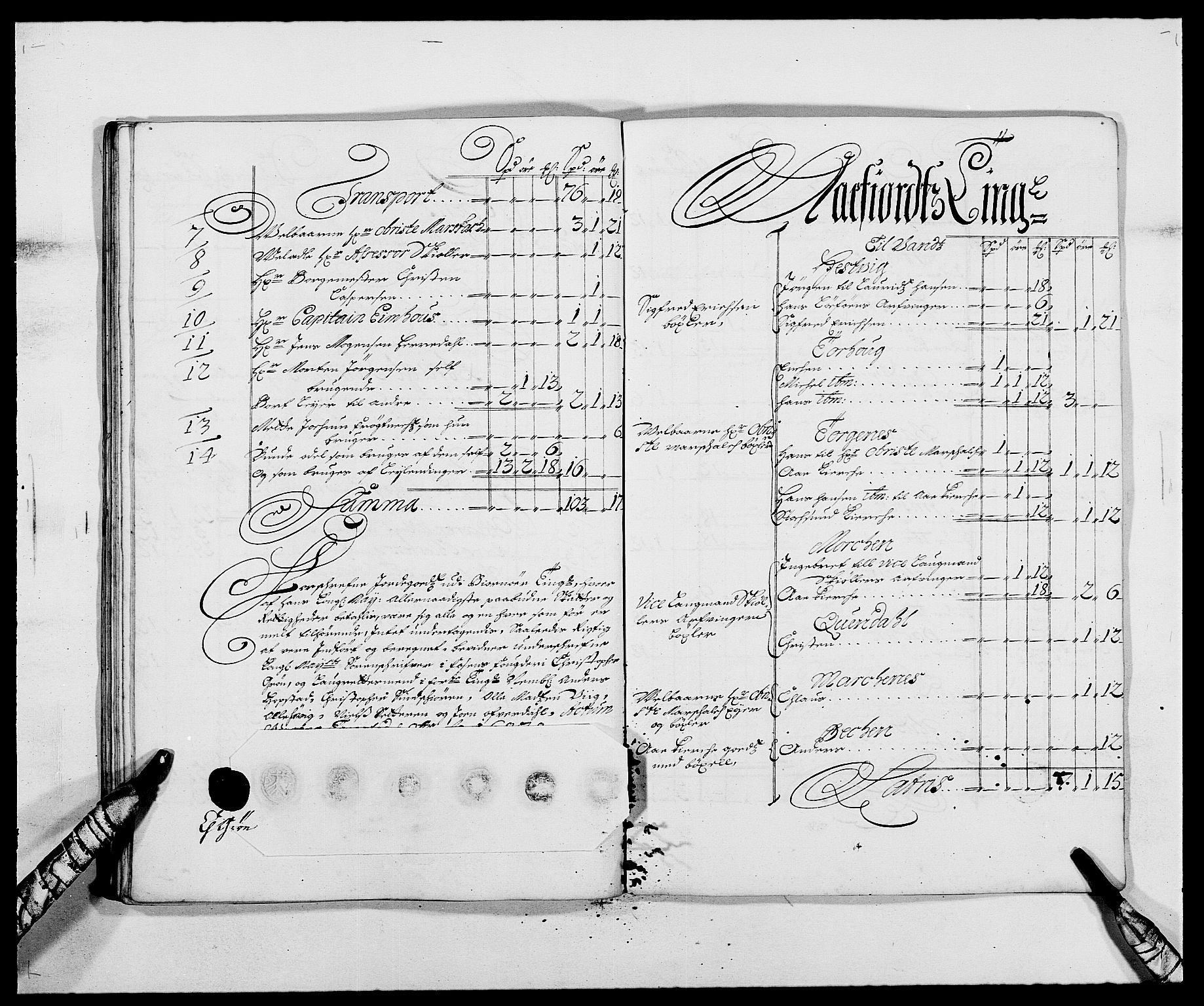 Rentekammeret inntil 1814, Reviderte regnskaper, Fogderegnskap, AV/RA-EA-4092/R57/L3845: Fogderegnskap Fosen, 1687, s. 183