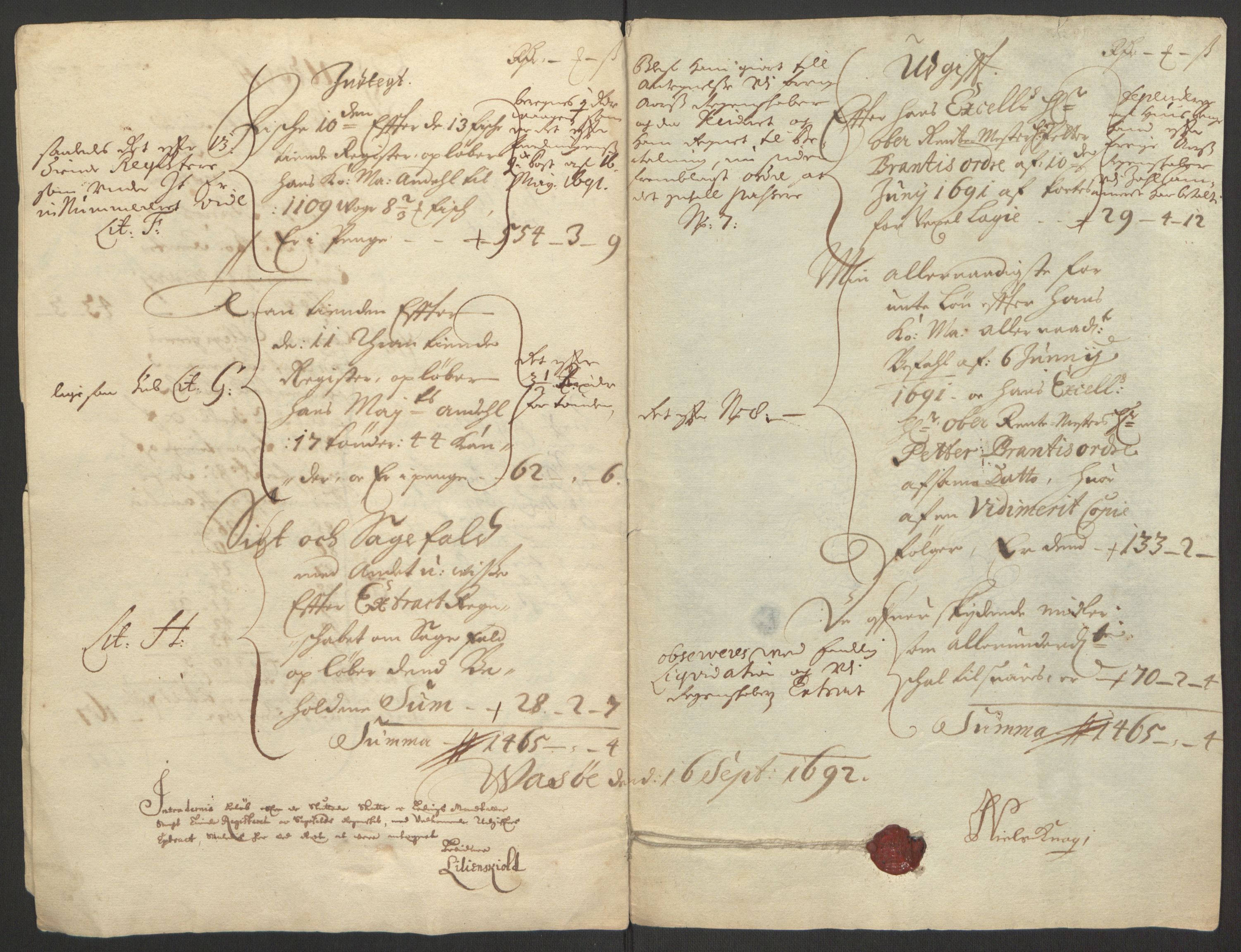 Rentekammeret inntil 1814, Reviderte regnskaper, Fogderegnskap, AV/RA-EA-4092/R69/L4851: Fogderegnskap Finnmark/Vardøhus, 1691-1700, s. 6